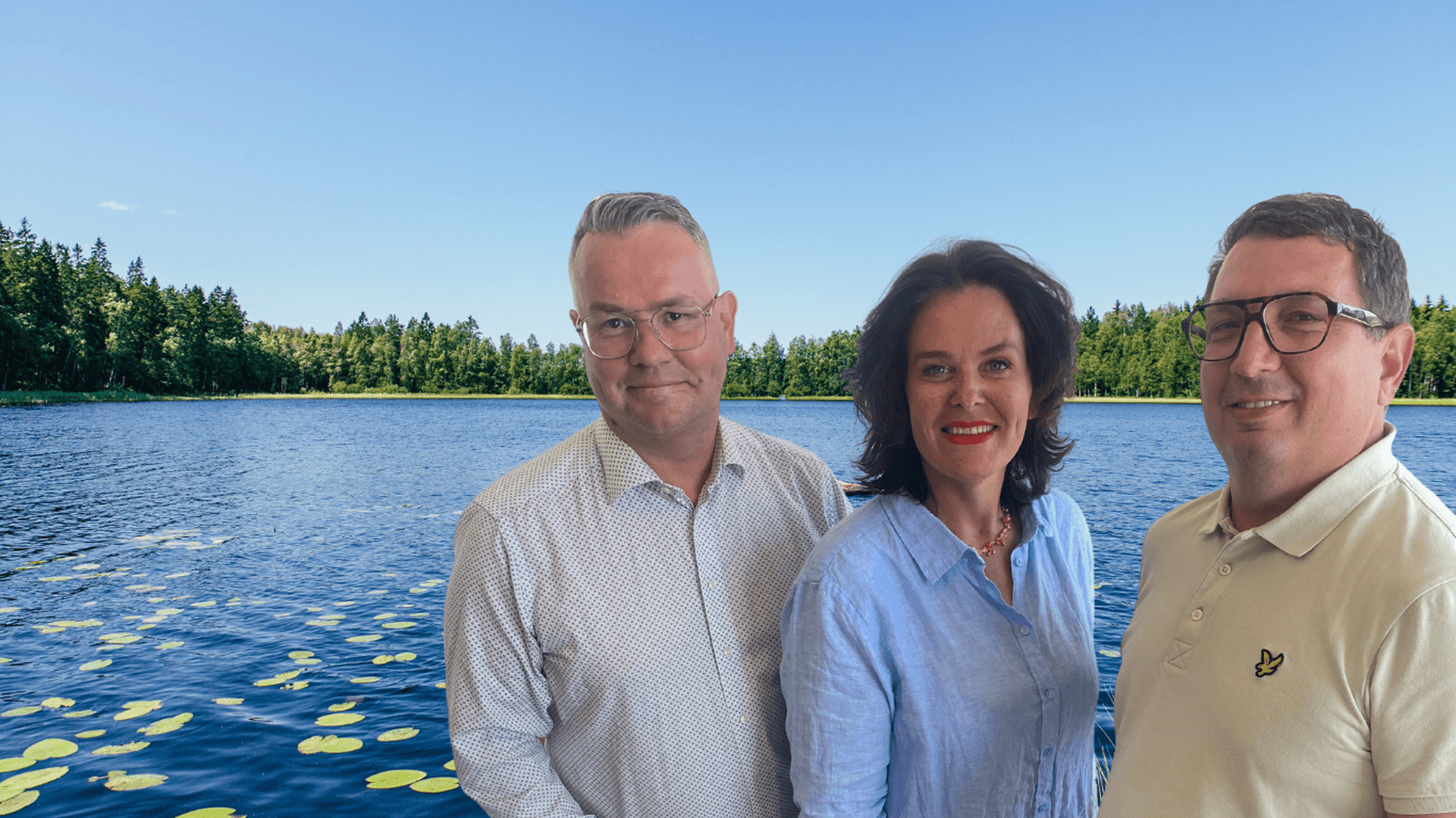 Johnny Rönnfjord, Ulrica Bennesved och Jimmi Olsson