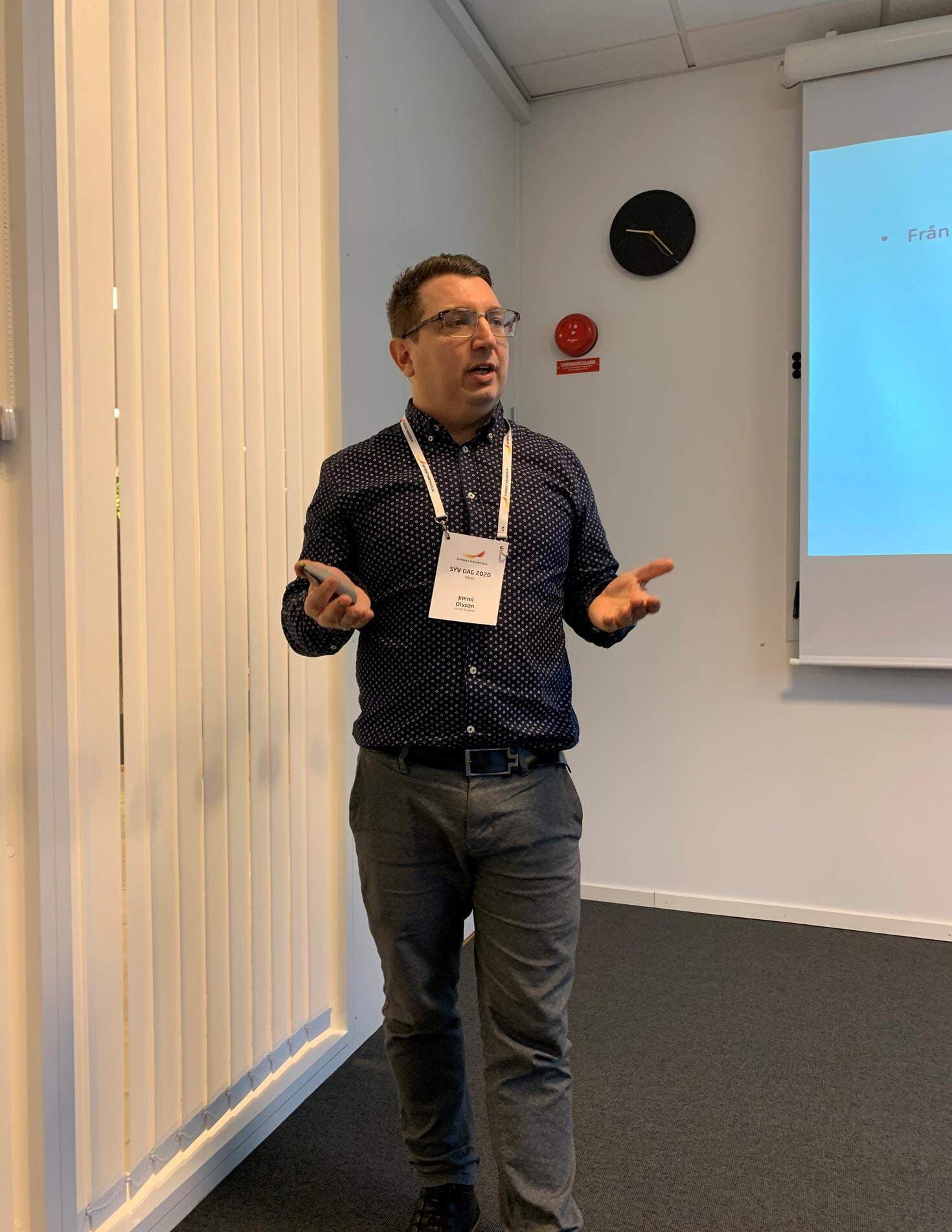 Föreläsare Jimmi Olsson