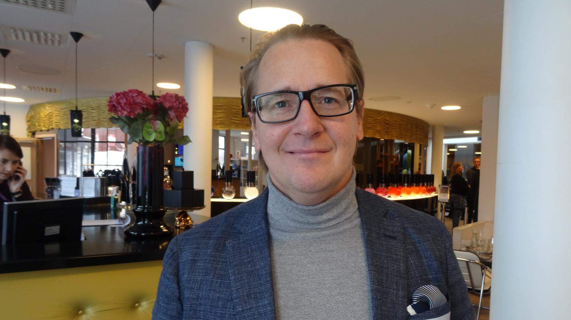 Christopher på entrén