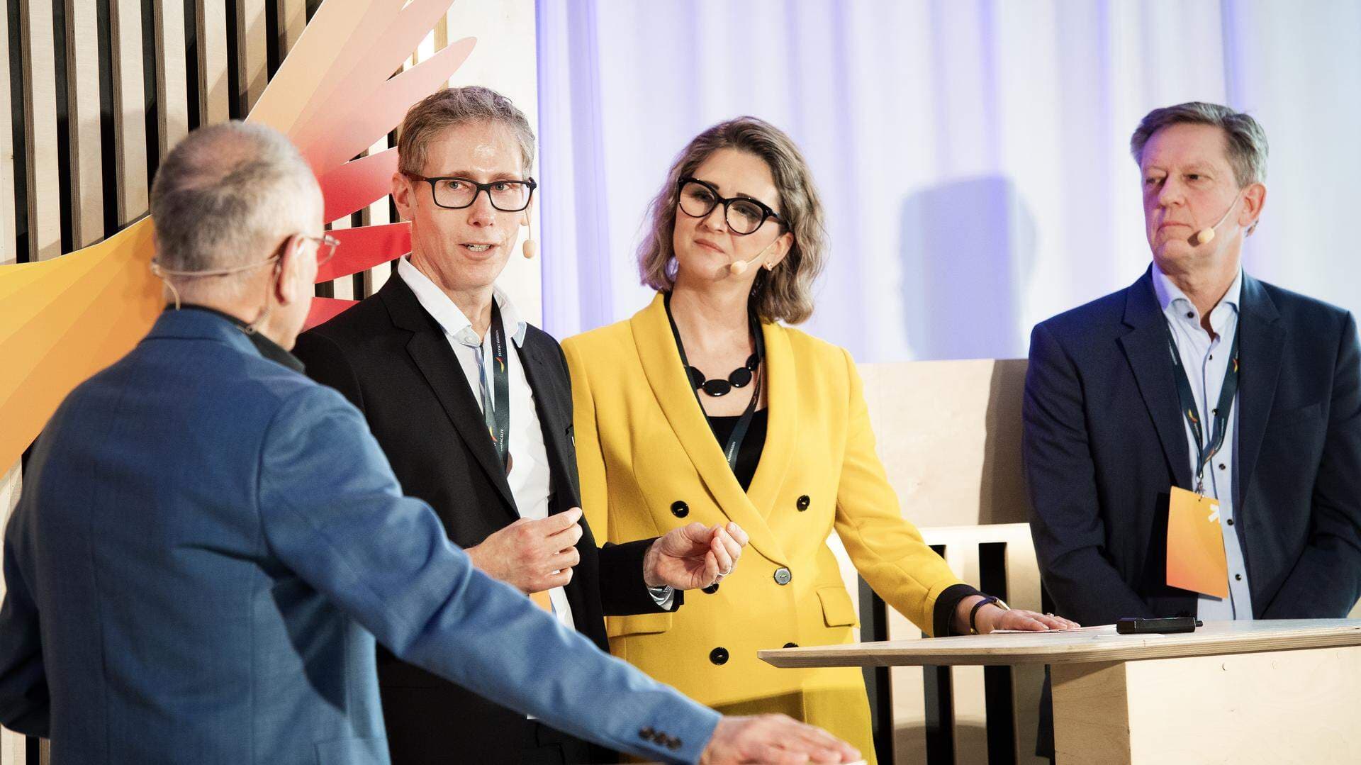 Per-Ola Andersson, Anna Arvsell och Niklas Rindhagen