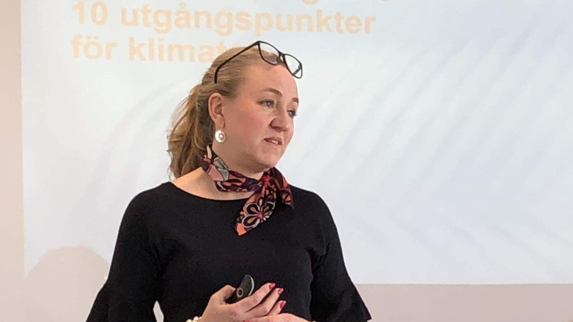 halvfigur föreläsare