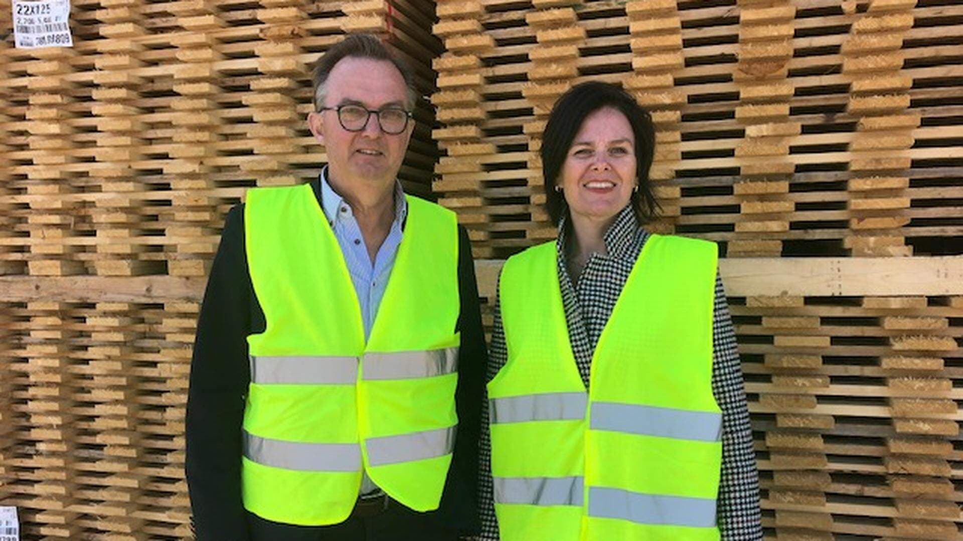 Företagsbesök i Vida Vislanda Kronoberg