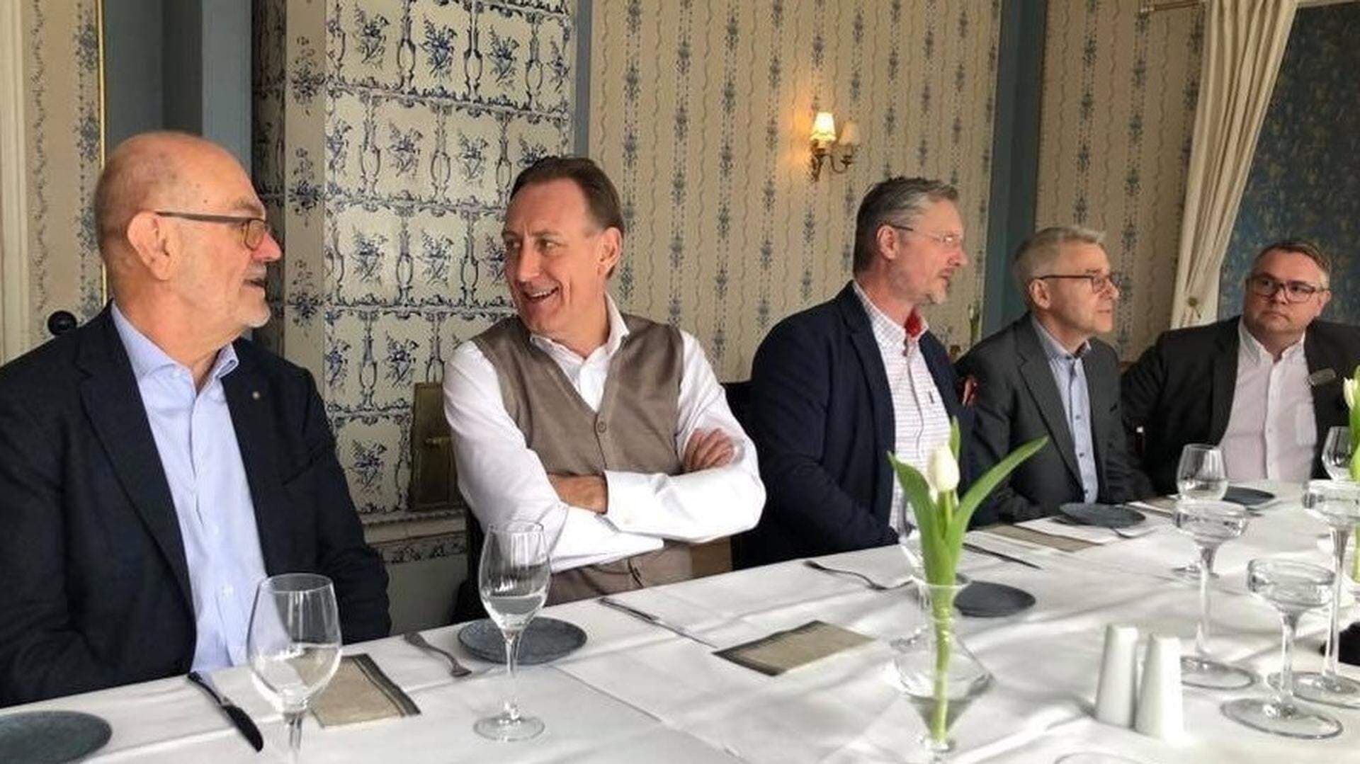 Besök av vd Jan-Olof Jacke - lunch