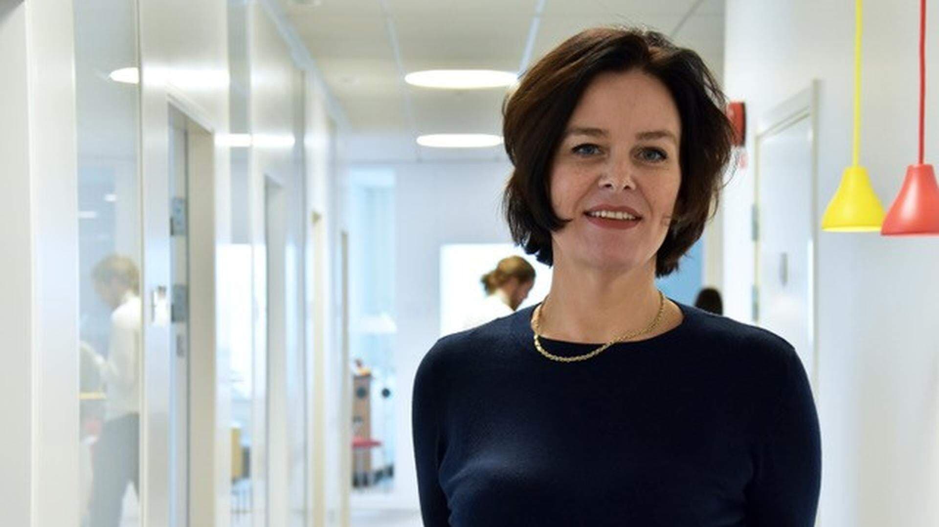 Ulrica Bennesved i korridoren