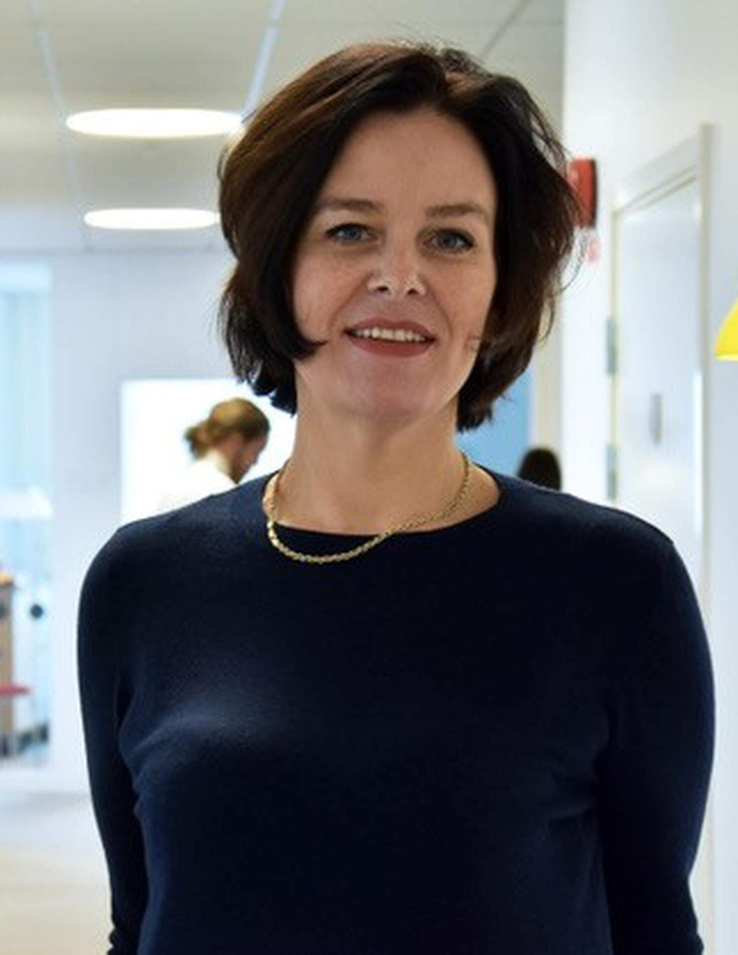 Ulrica Bennesved i korridoren