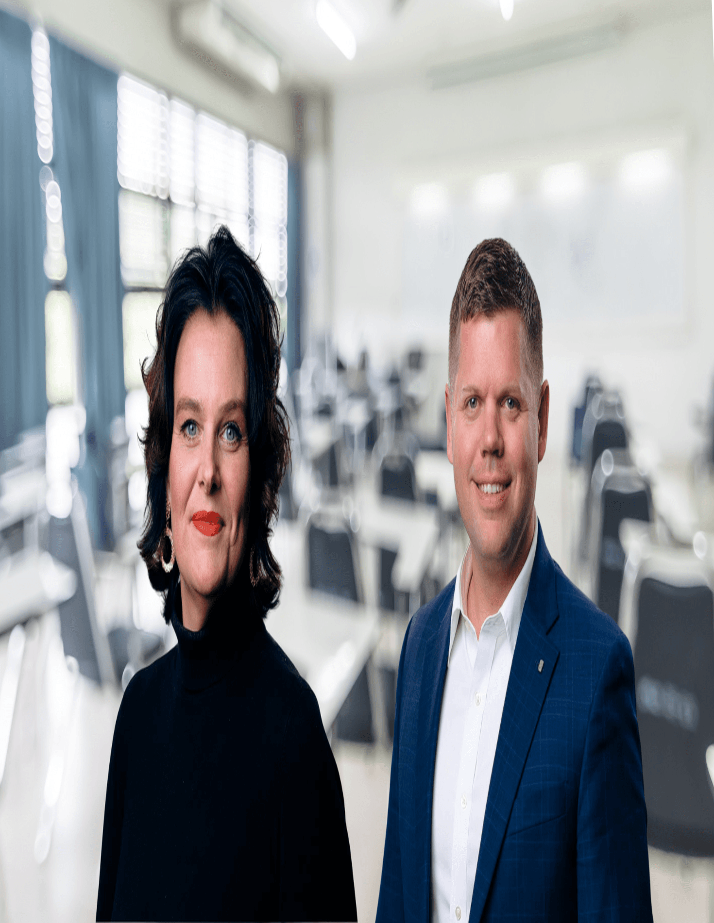 Johan Olsson och Ulrica Bennesved