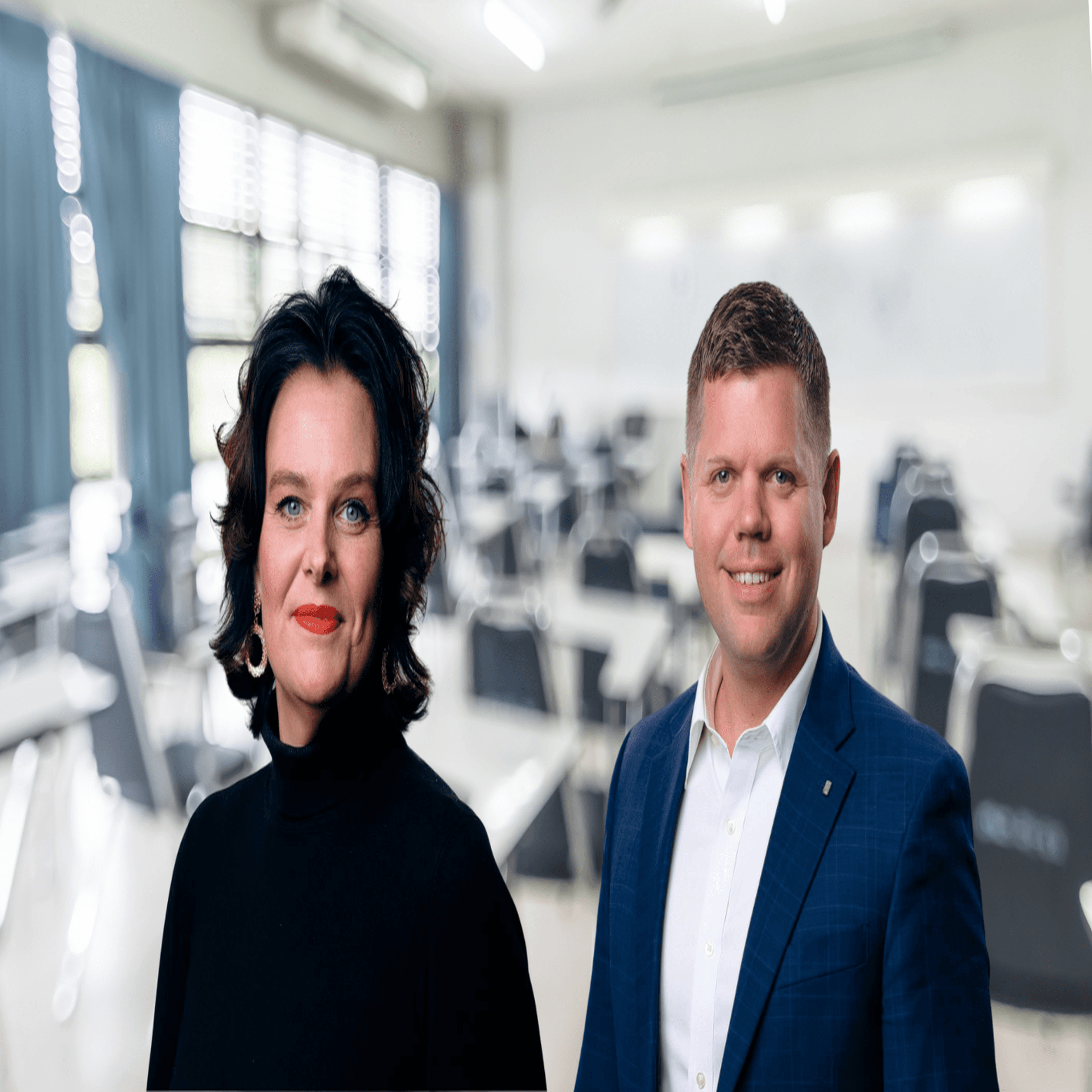 Johan Olsson och Ulrica Bennesved