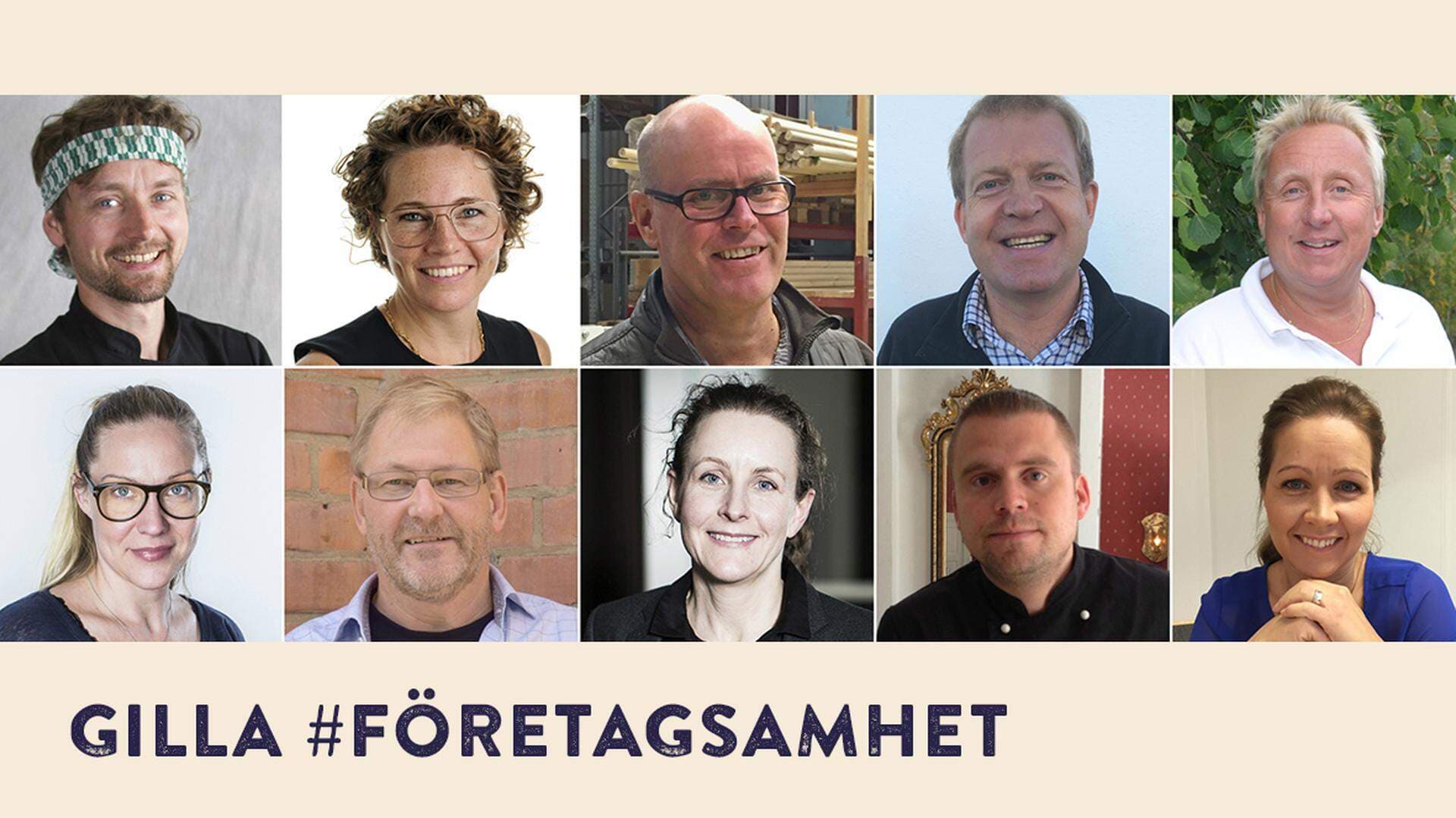 10 företagsamma porträtt
