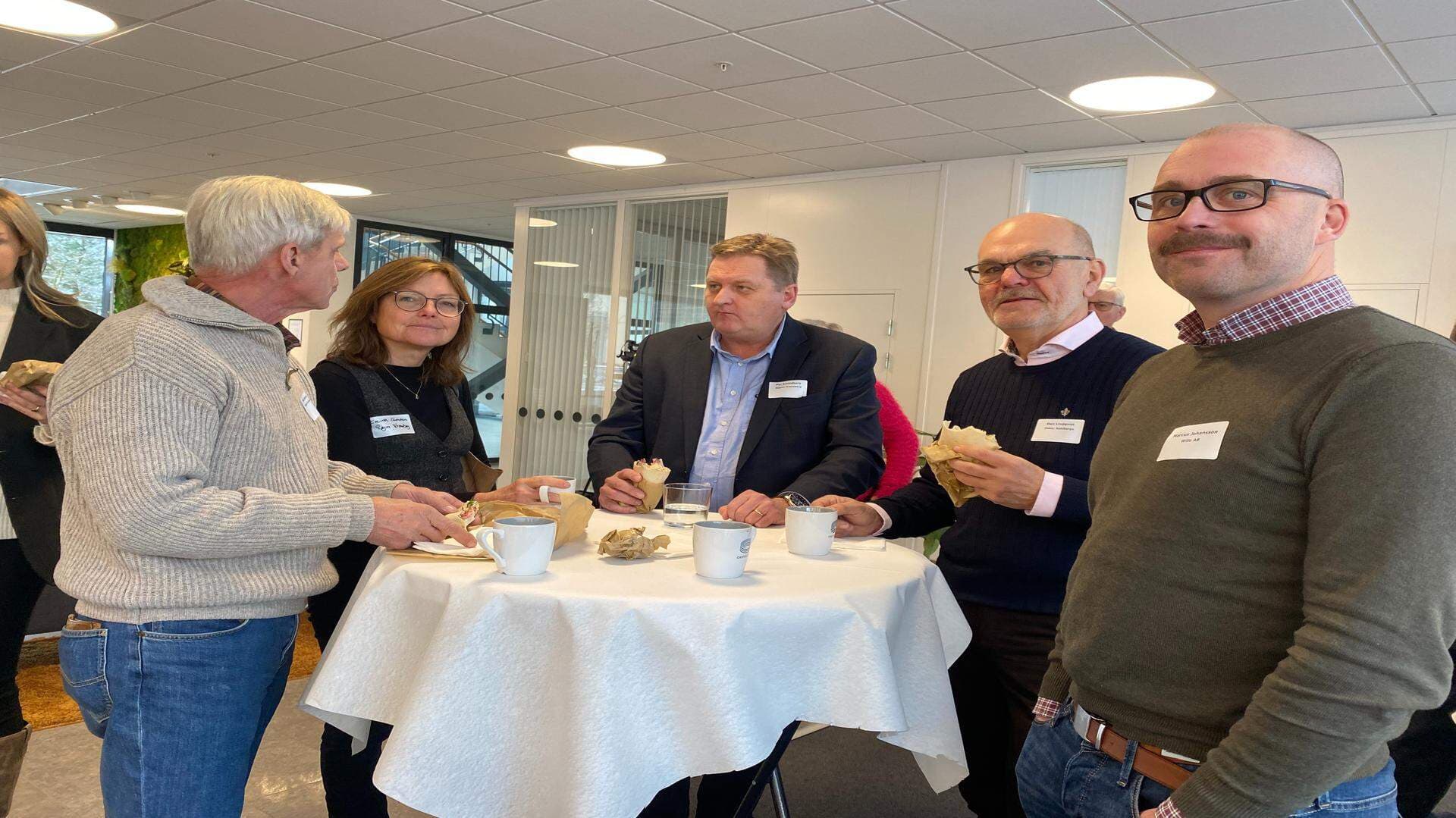Mingelbild från el- & El- & energiseminariet Kronoberg Kalmar län