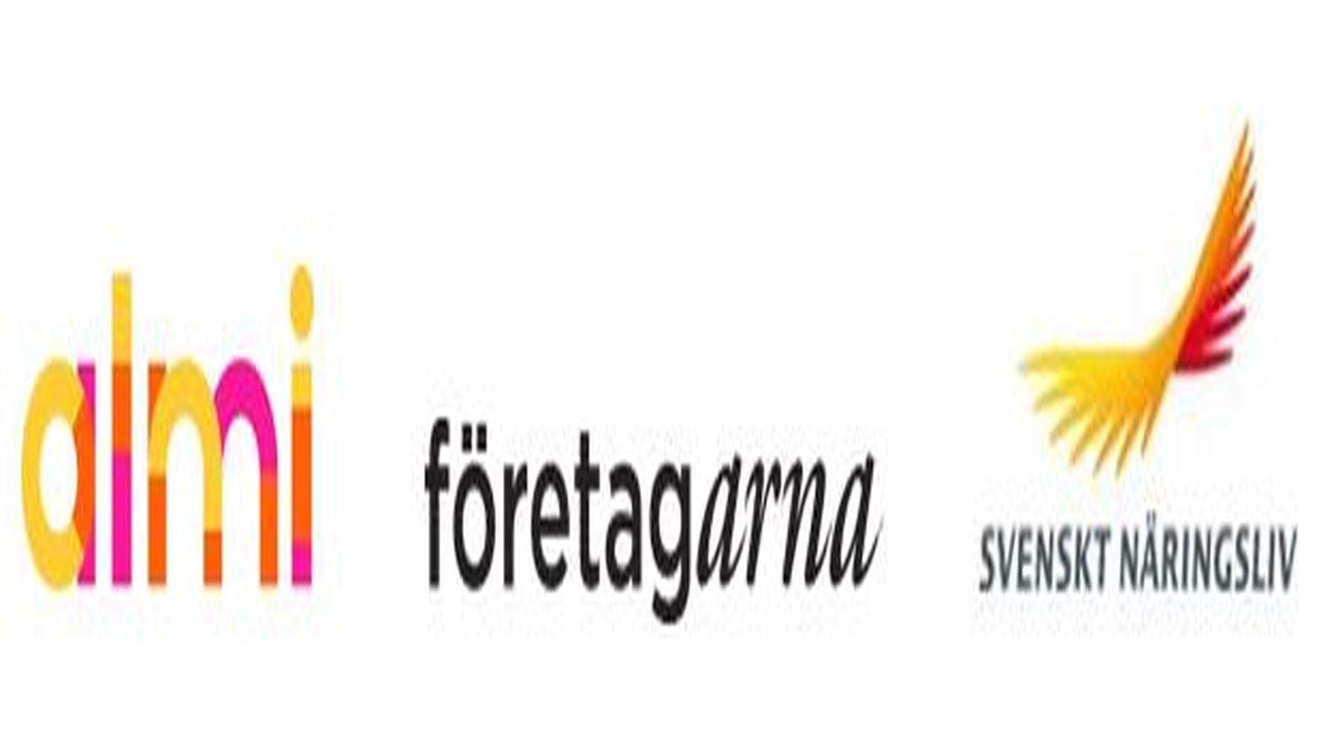 tre loggor Almi, Företagarna och SN