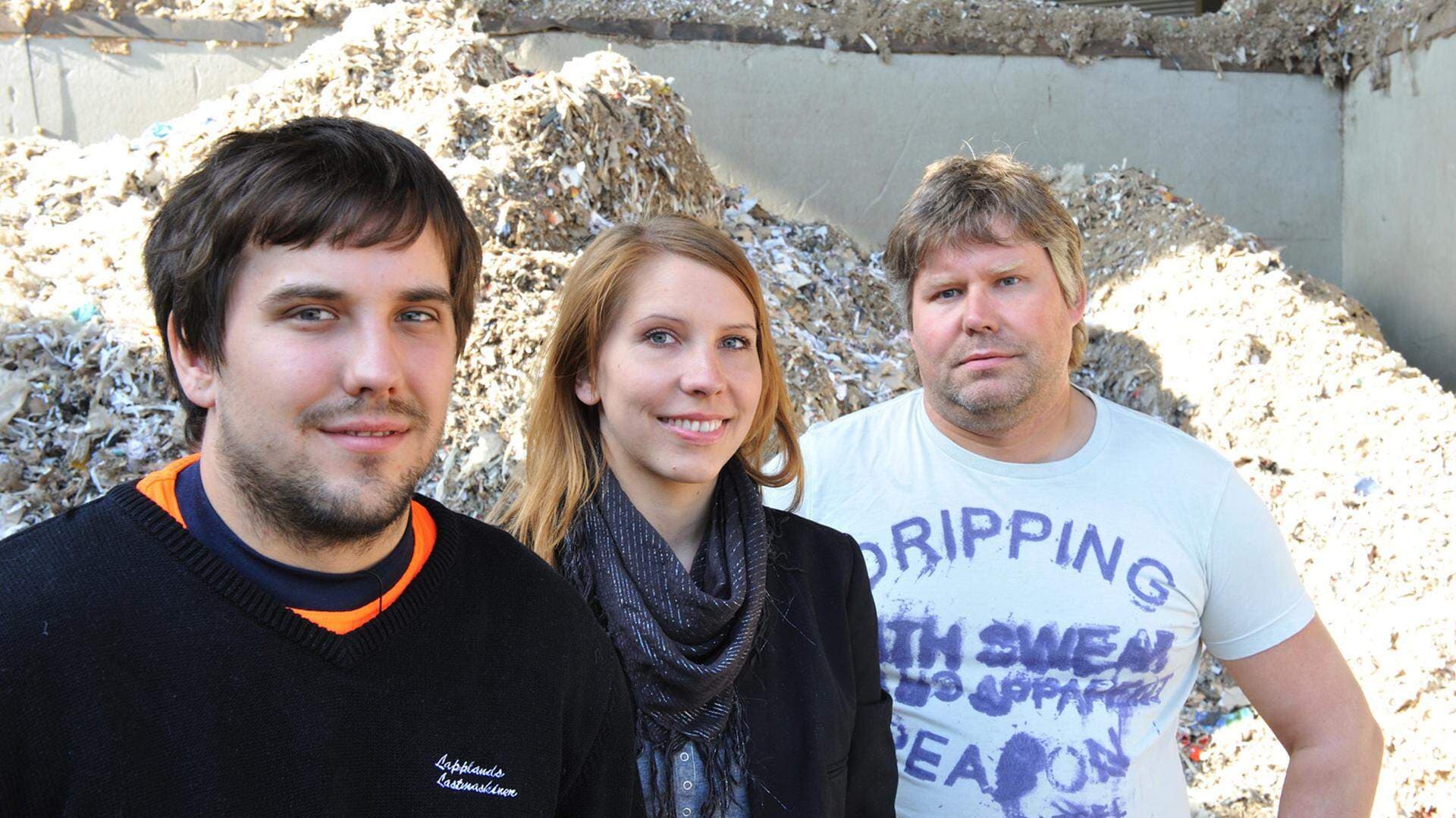 Lapplands Lastmaskiner, David Hedlund, Helena Hedlund och Håkan Hedlund