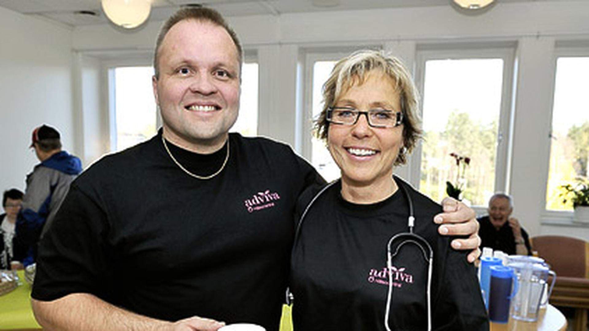 Kjell Ove Degerman och Kirsten Hallman Pettersson, Gällivare Hälsocentral