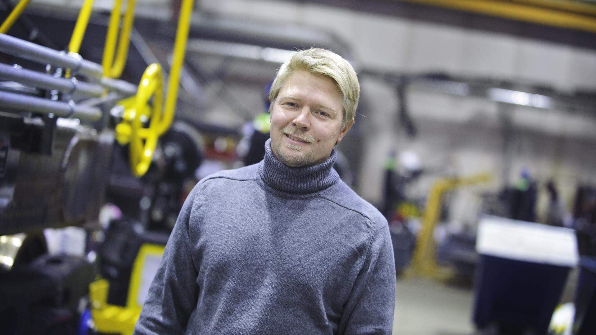 Fredrik Kangas, vd Kiruna Wagons
