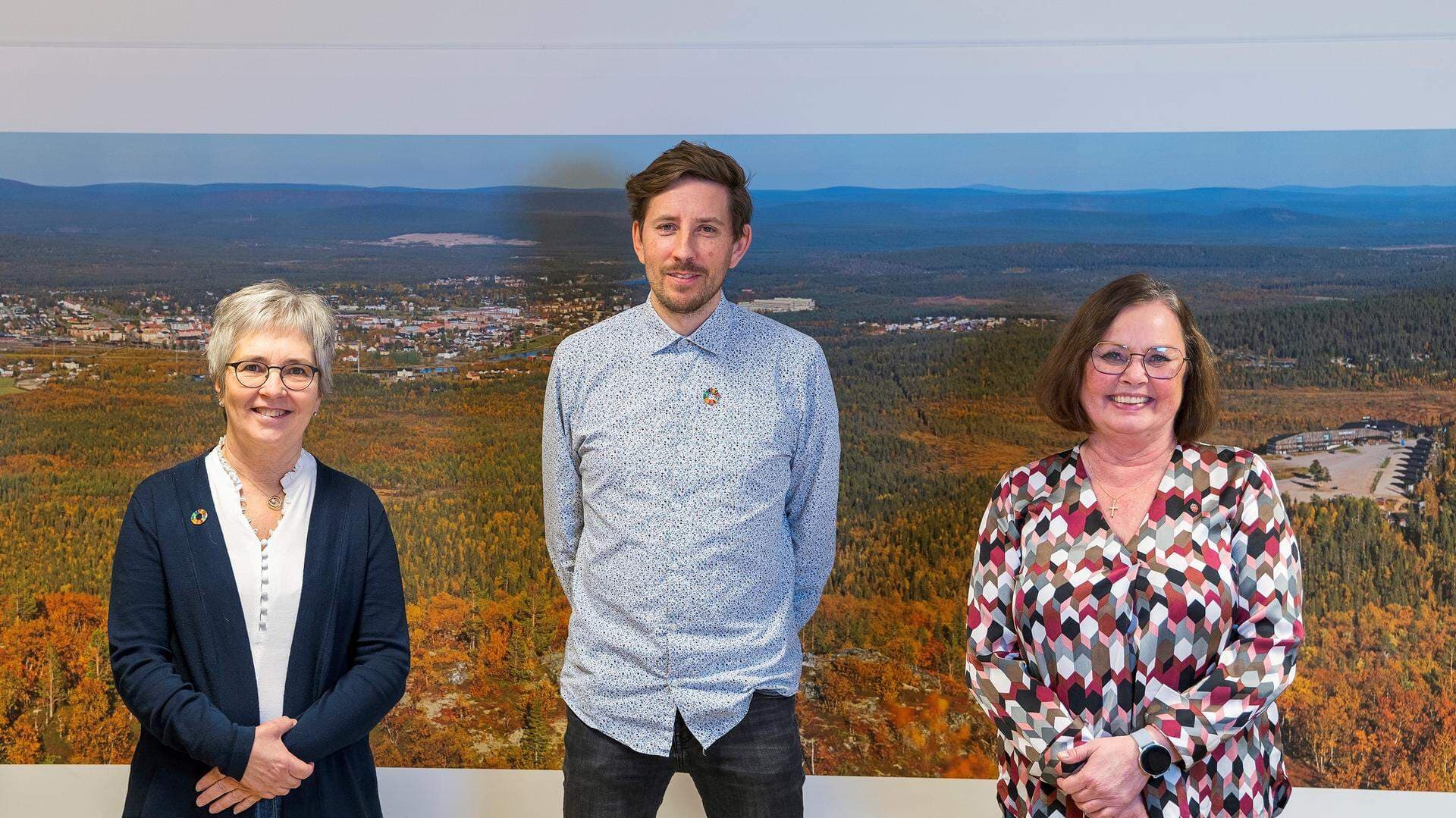 Jeanette Wäppling, Henrik Ölvebo och Birgitta Larsson