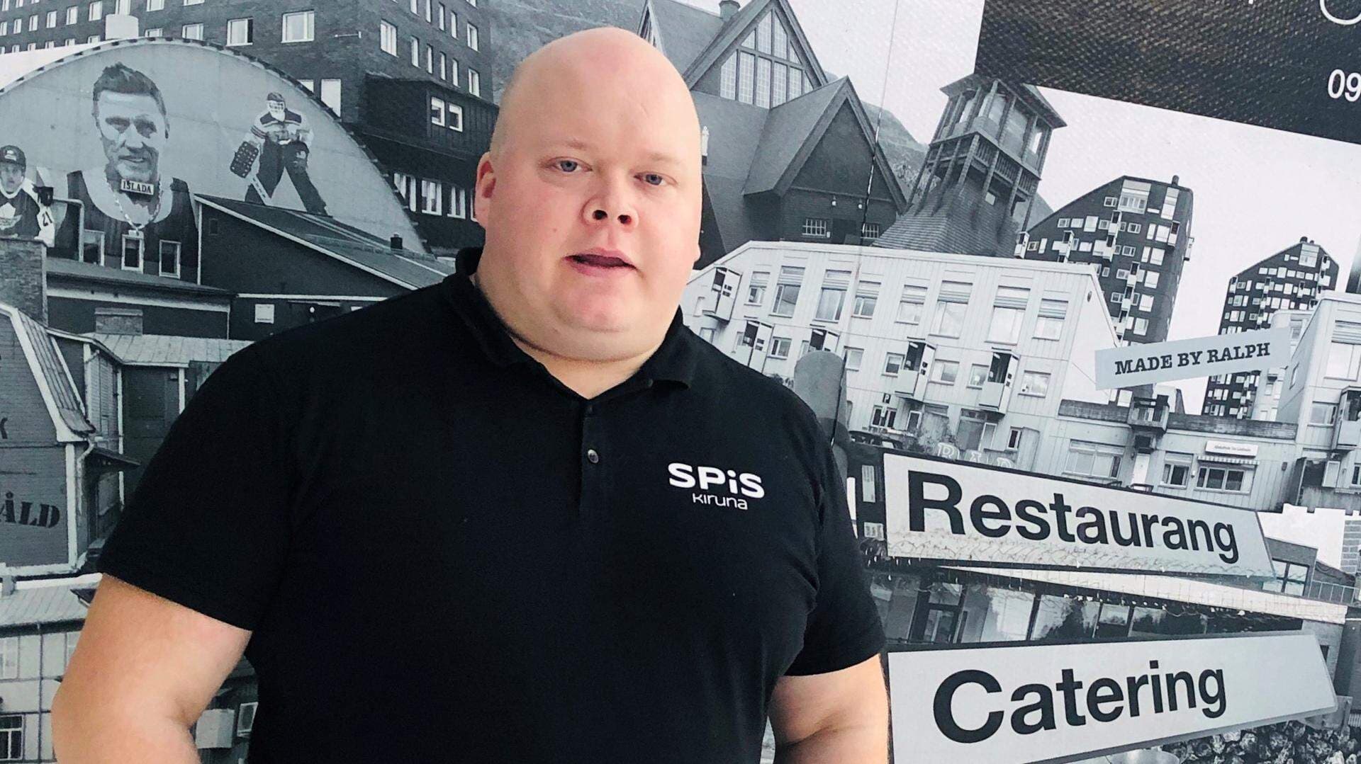 Johan Stålnacke entreprenör i Kiruna inom restaurang och hotellbranschen