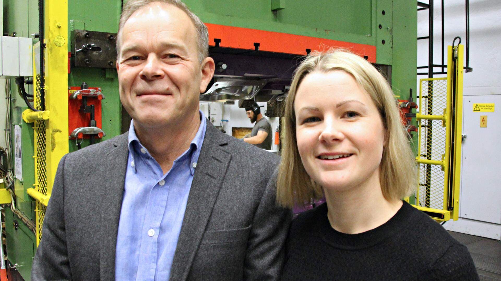 Dan Johansson och Mia Glaad