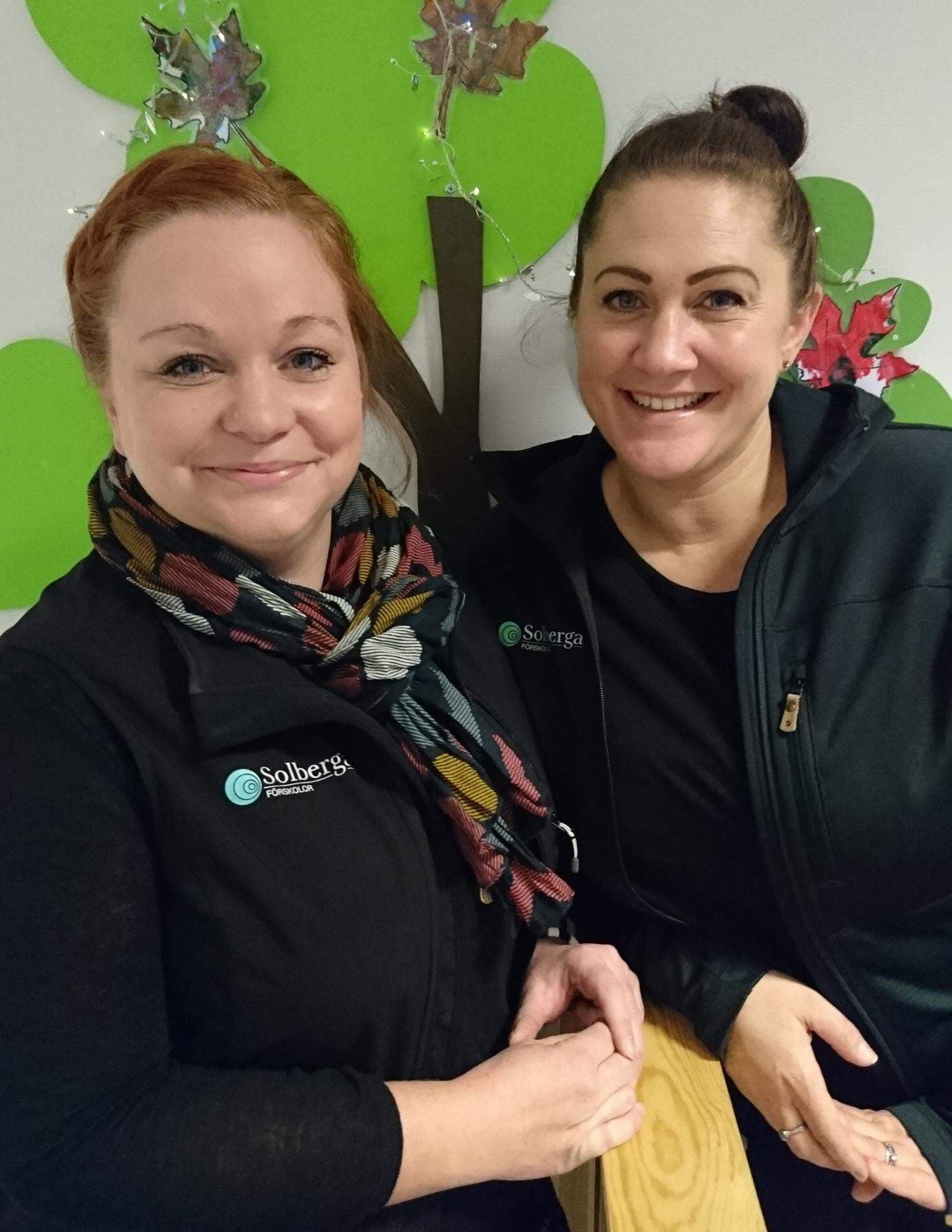Maria-Pia Karlsson och Anna Almlöf