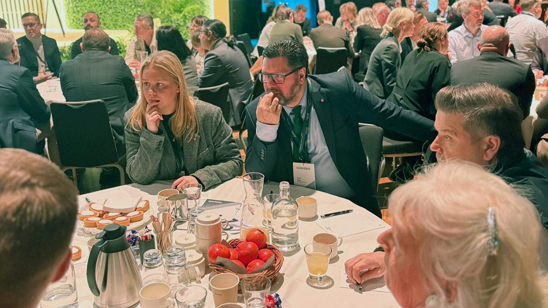 Riksdagsledamoten Denis Begic (S) på Företagardagarna