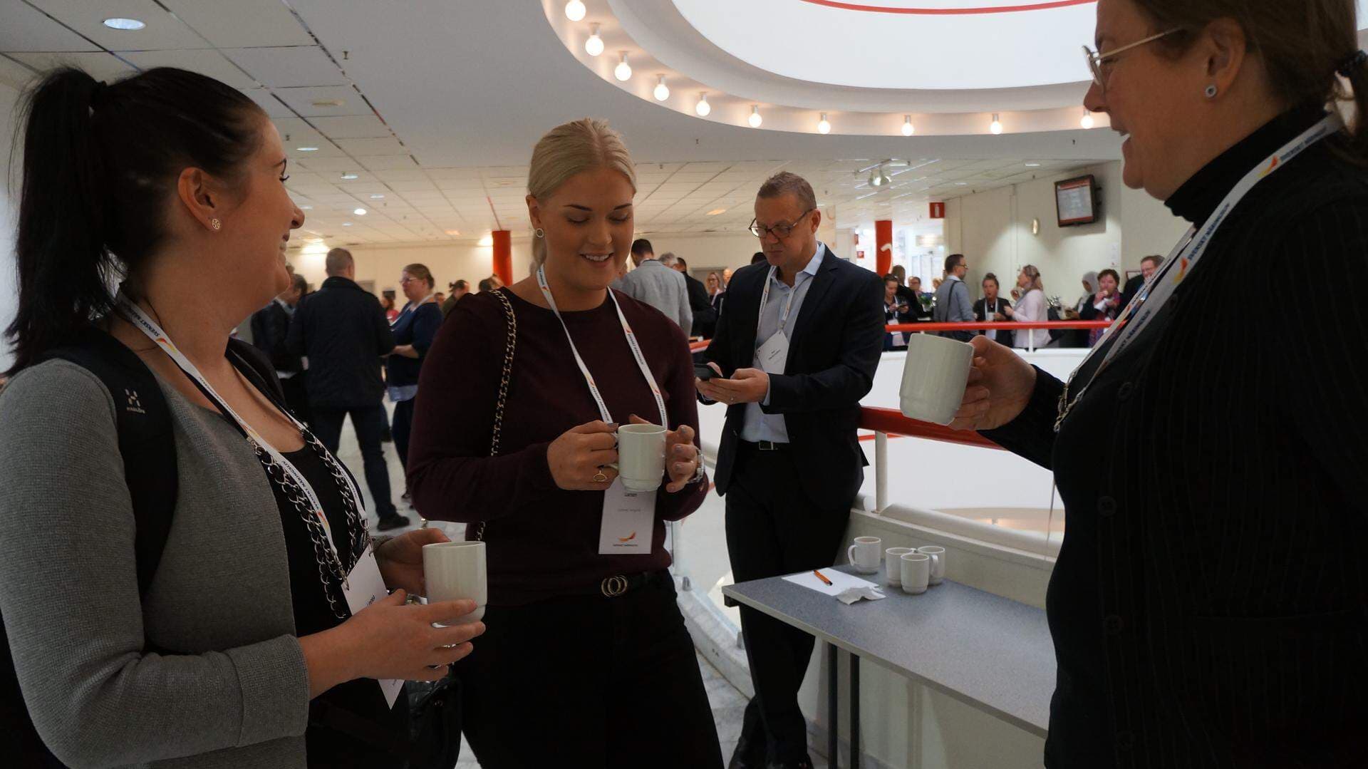 Linnea Berg, Matilda Larsen  och Caroline Jervinge