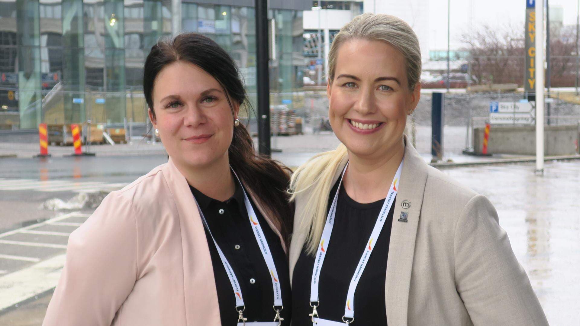 Johanna Svärd och Anna Nordqvist