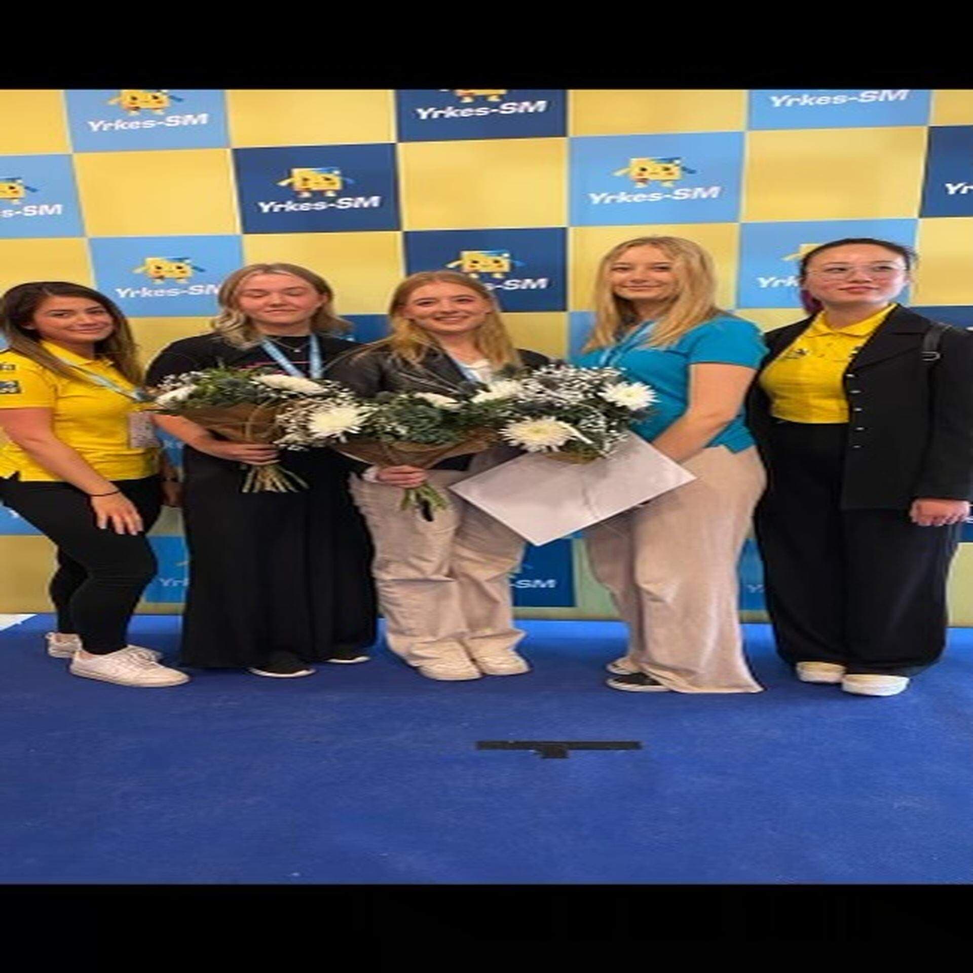 Prispallen i Yrkes SM 2022 frisöryrket