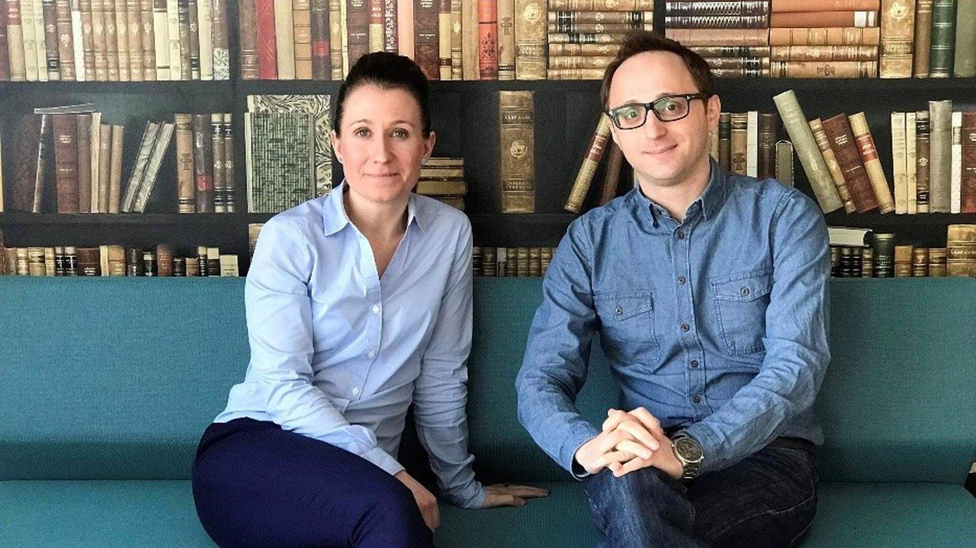 Mia Carlén och Rateb Sarri