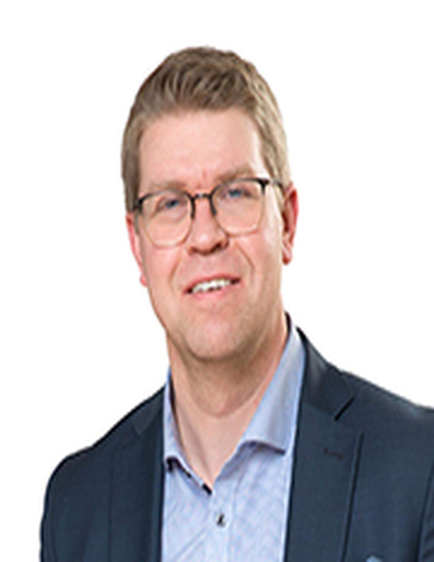Andreas Westlund som är affärsområdeschef för Humana personlig assistans
