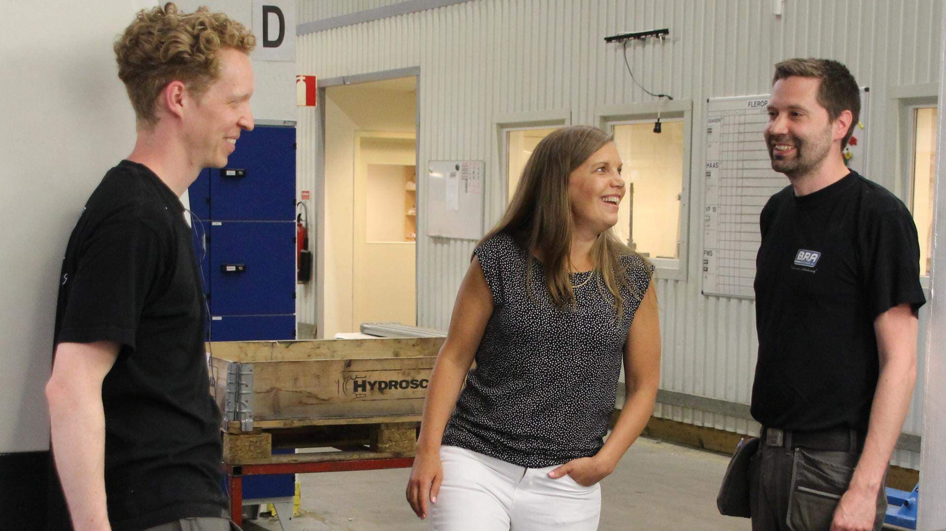 Tobias, Theresa och Jonatan