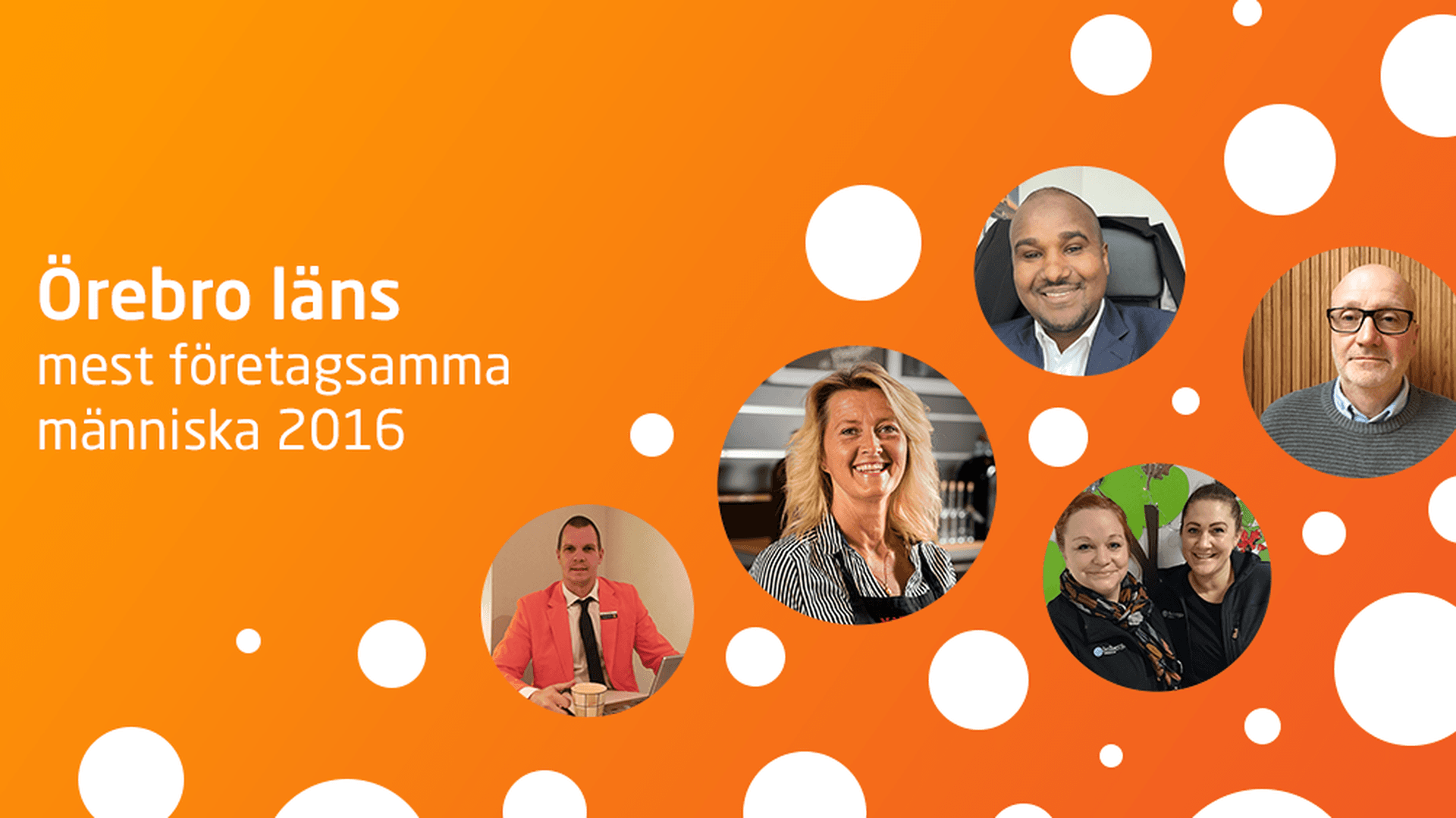 Finalister Örebro läns mest företagsamma människa 2016