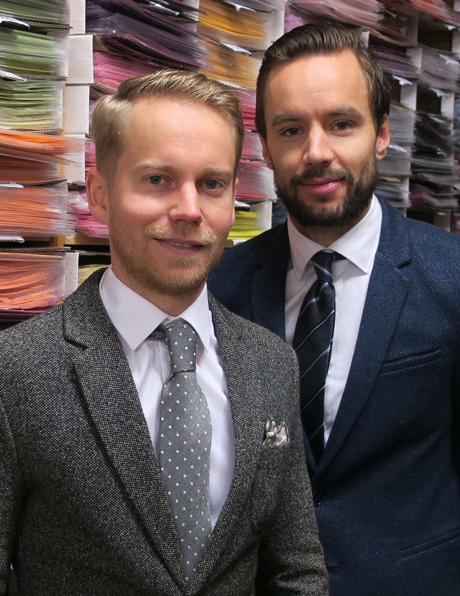 Johan Berggren och Johan Vegfors