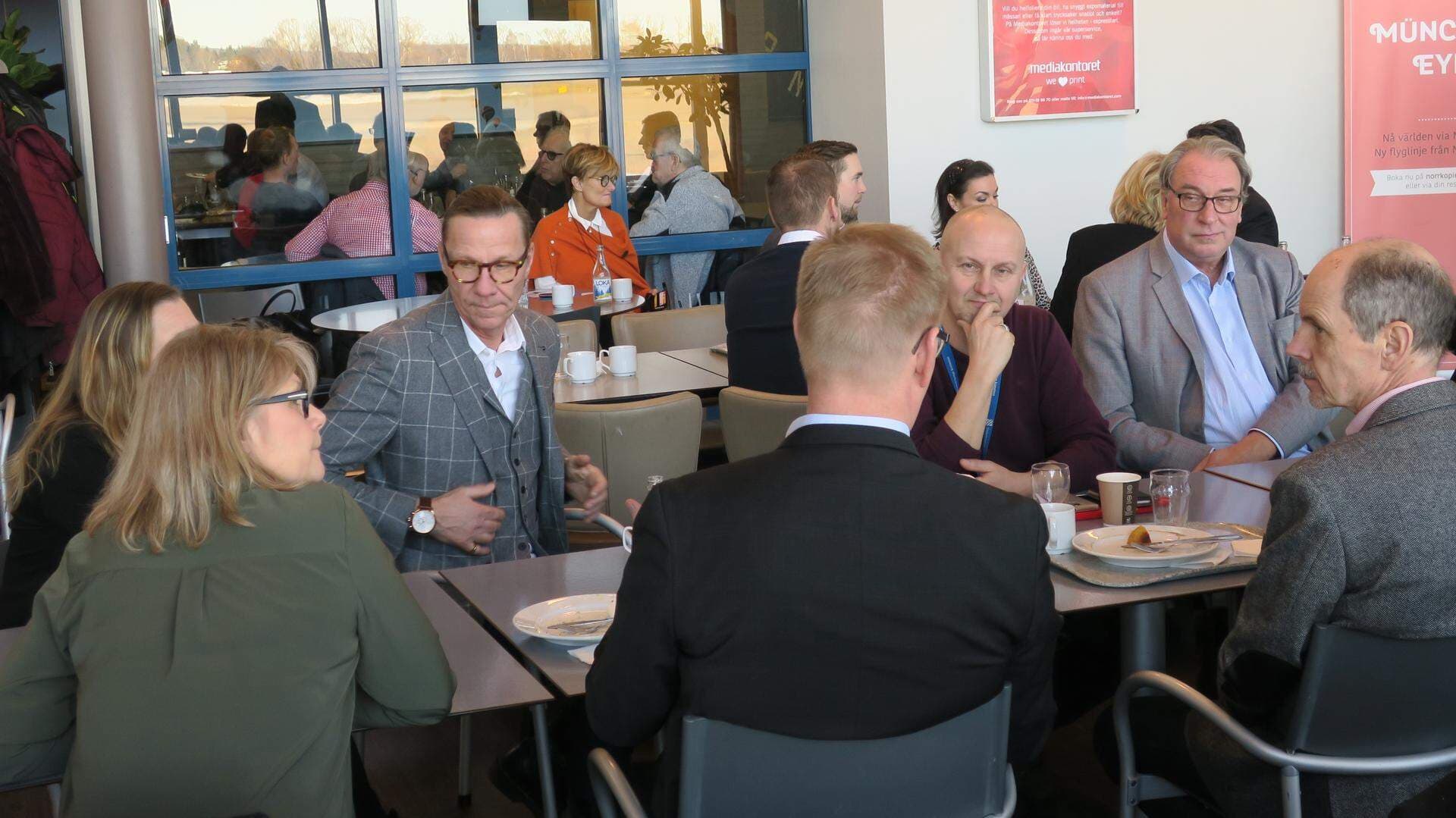 Mingelbild från Östgötalunchen