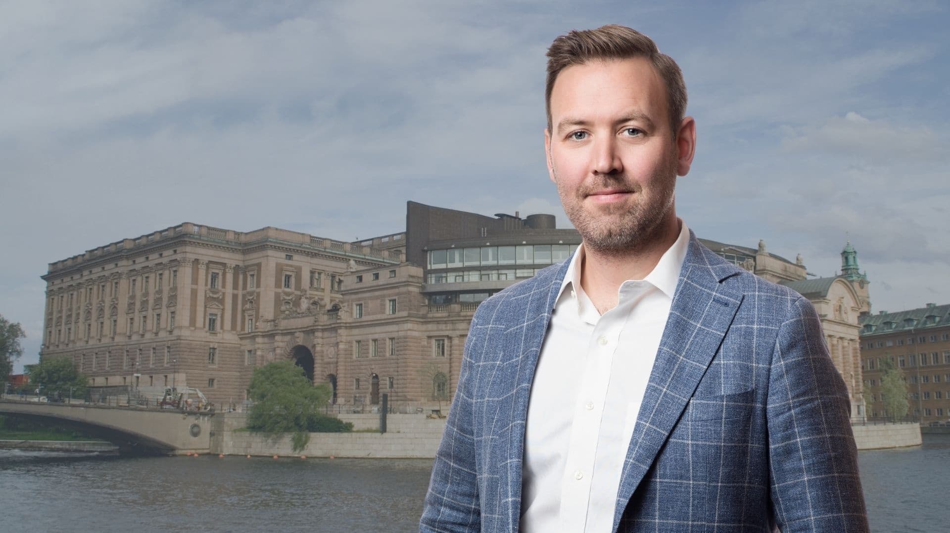 Bildcollage: Johan Gustafsson och stadshuset