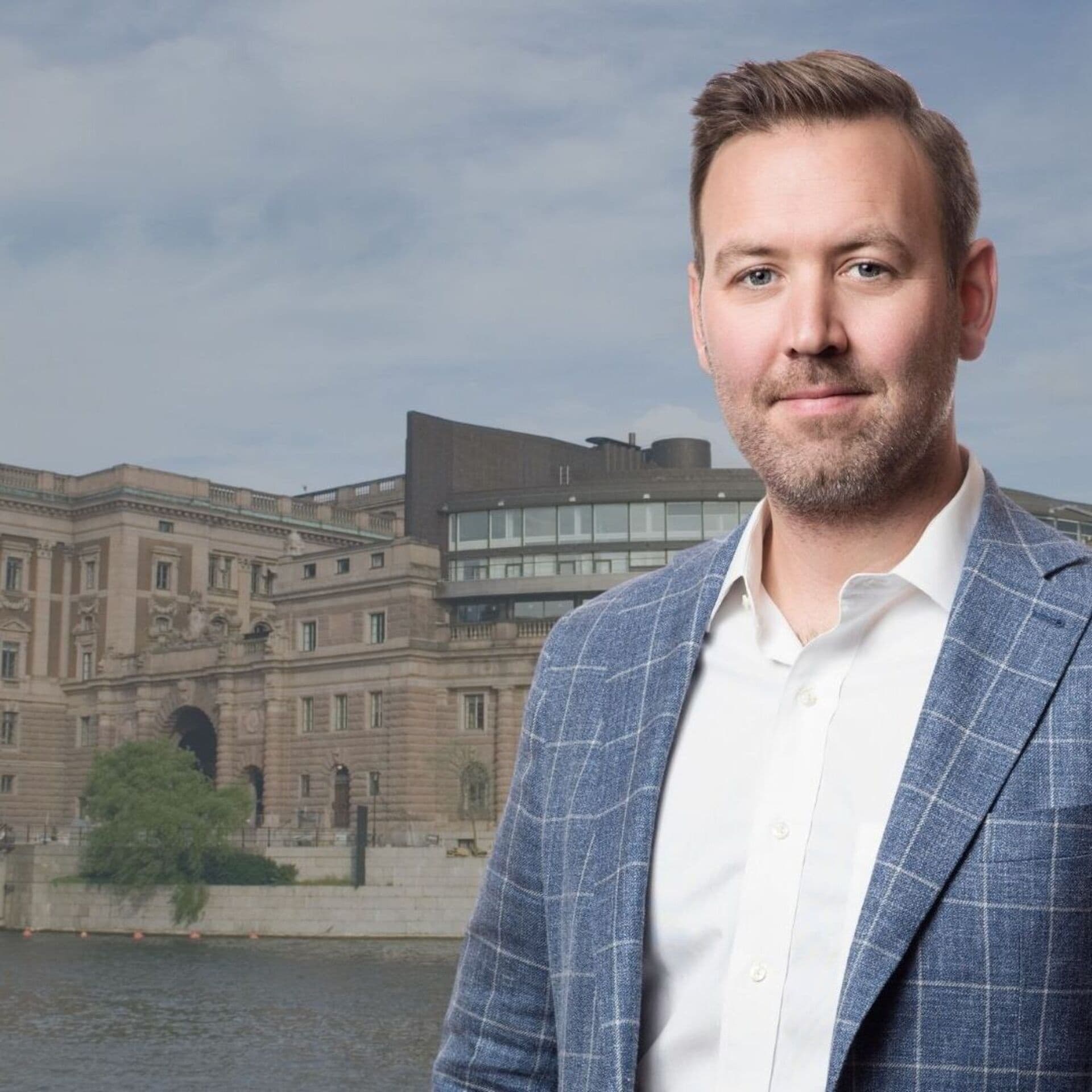 Bildcollage: Johan Gustafsson och stadshuset