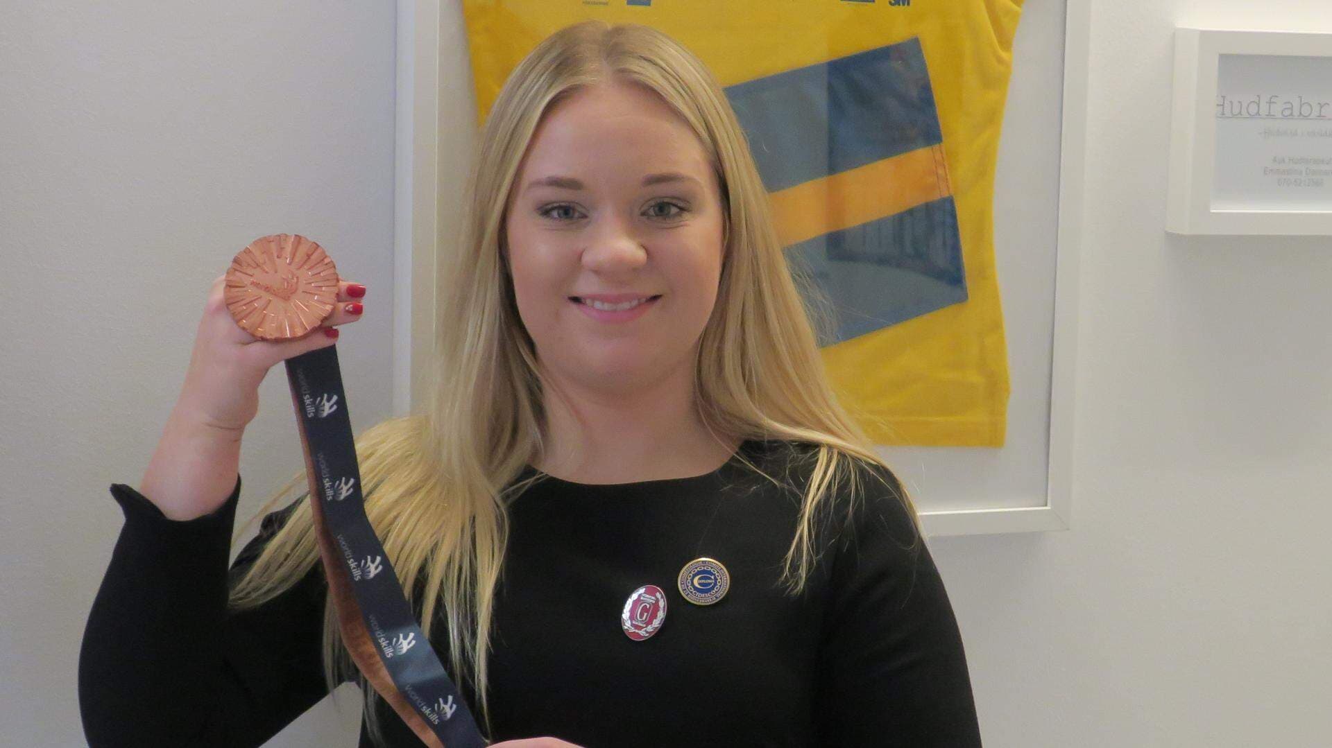 Emmastina Dannered tog VM-brons i Brasilien 2015.