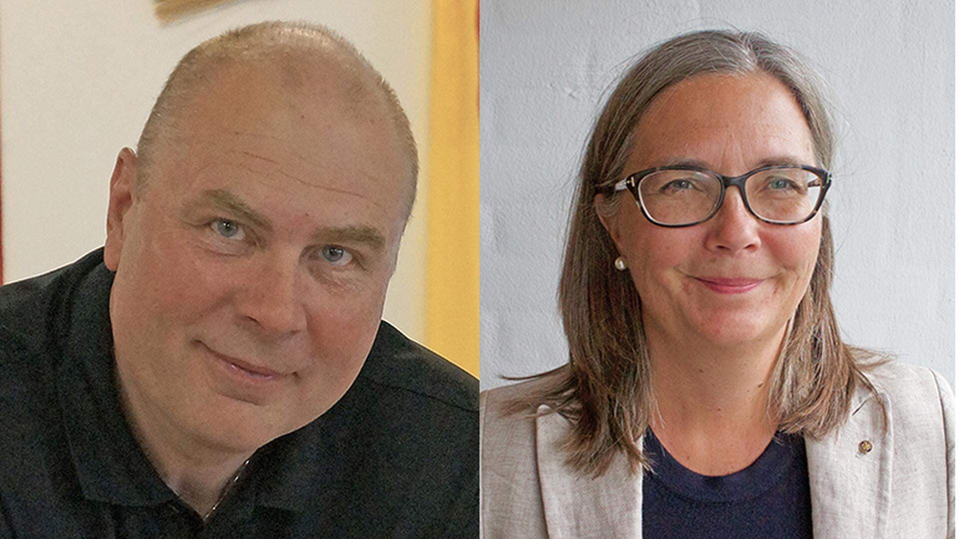 Björn Kuylenstierna och Camilla Samuelsson.