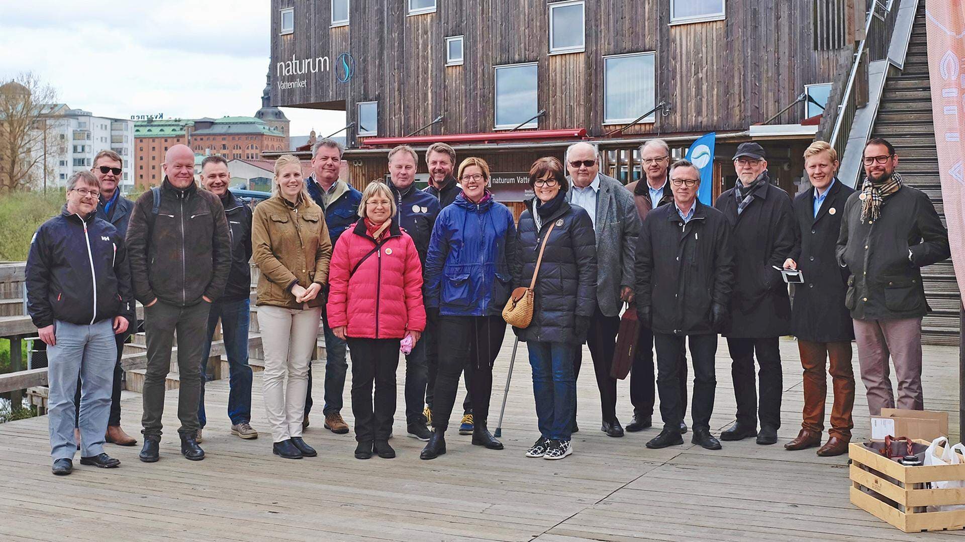 deltagare i vandringen i Kristianstad