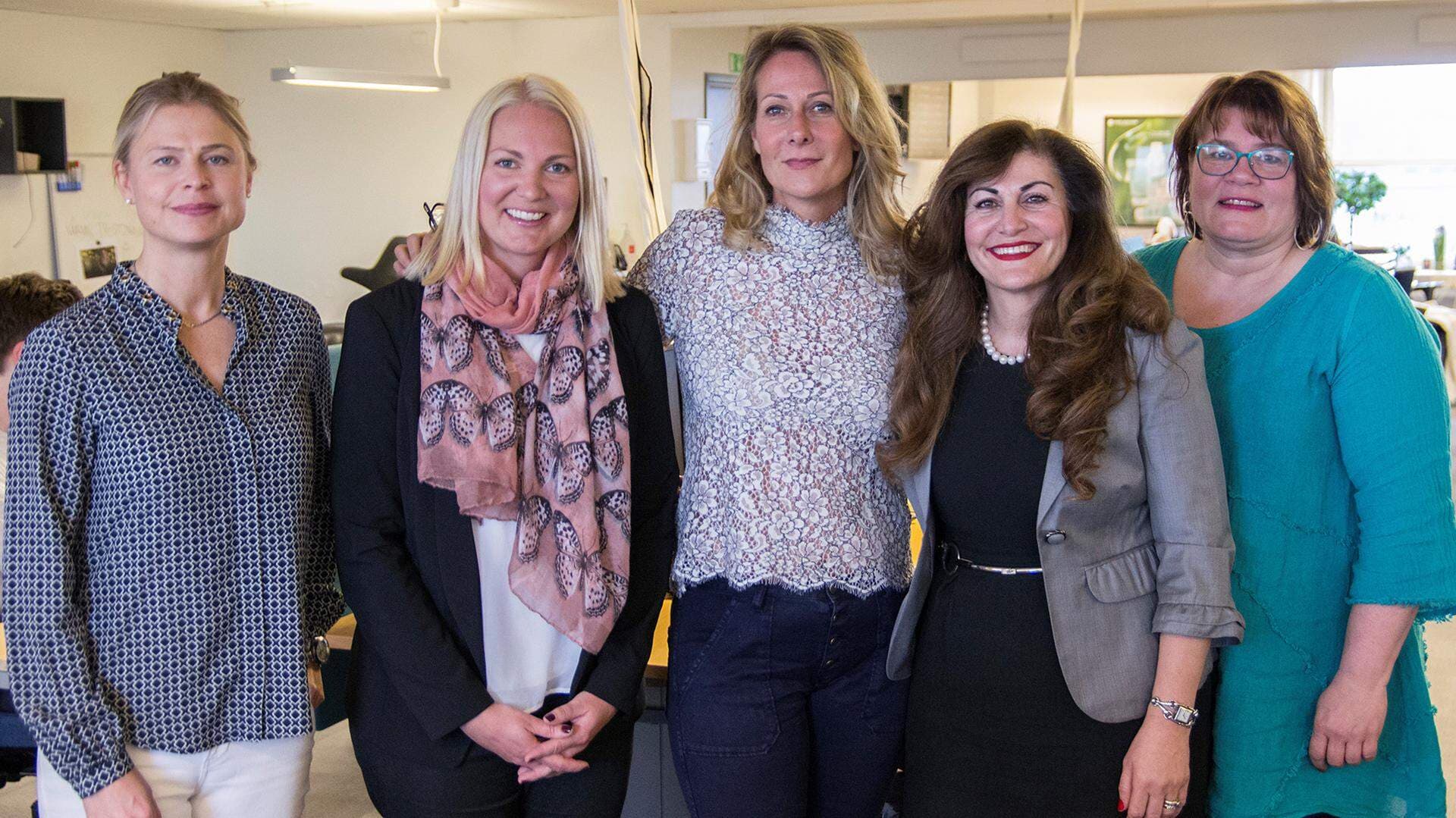 Marie Eklund, Ulrika Heindorff, Annette Lahti, Feliz Kino och Ann-Charlotte Hammar Johnsson