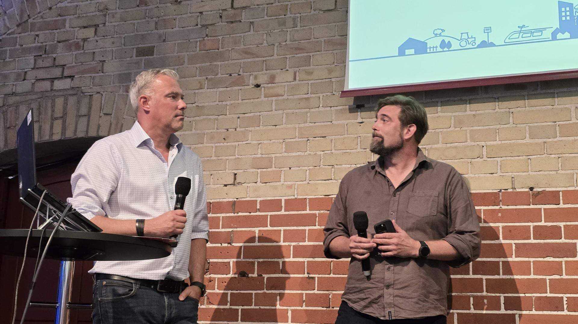 Peter Säll och Lukas Östberg