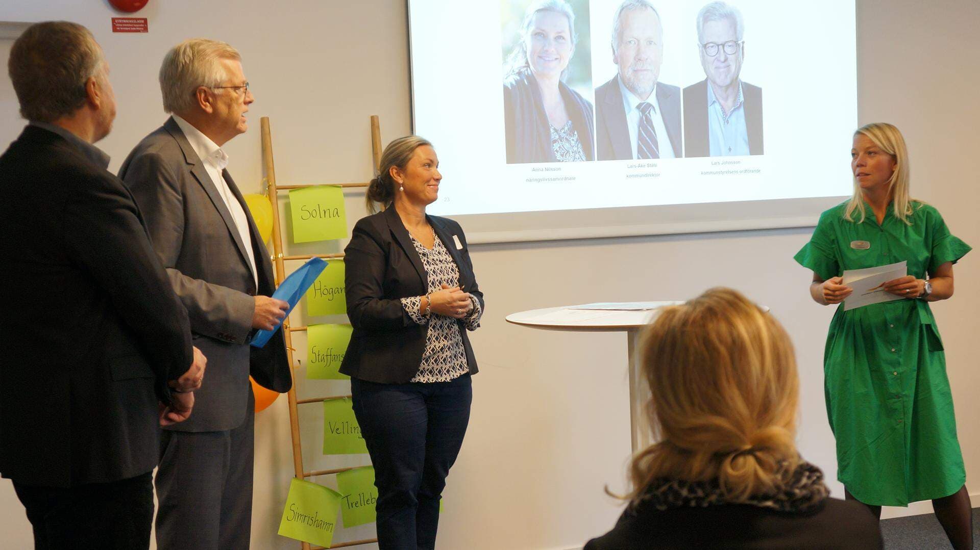 Lars-Åke Ståhl, Lars Johansson och Anna Nilsson