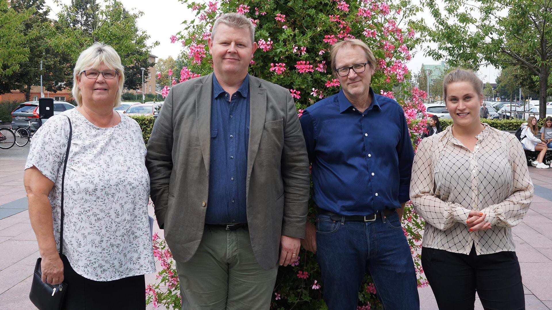 Lena Wallentheim, Lars Johnsson, Stefan Larsson och Sandra Holm