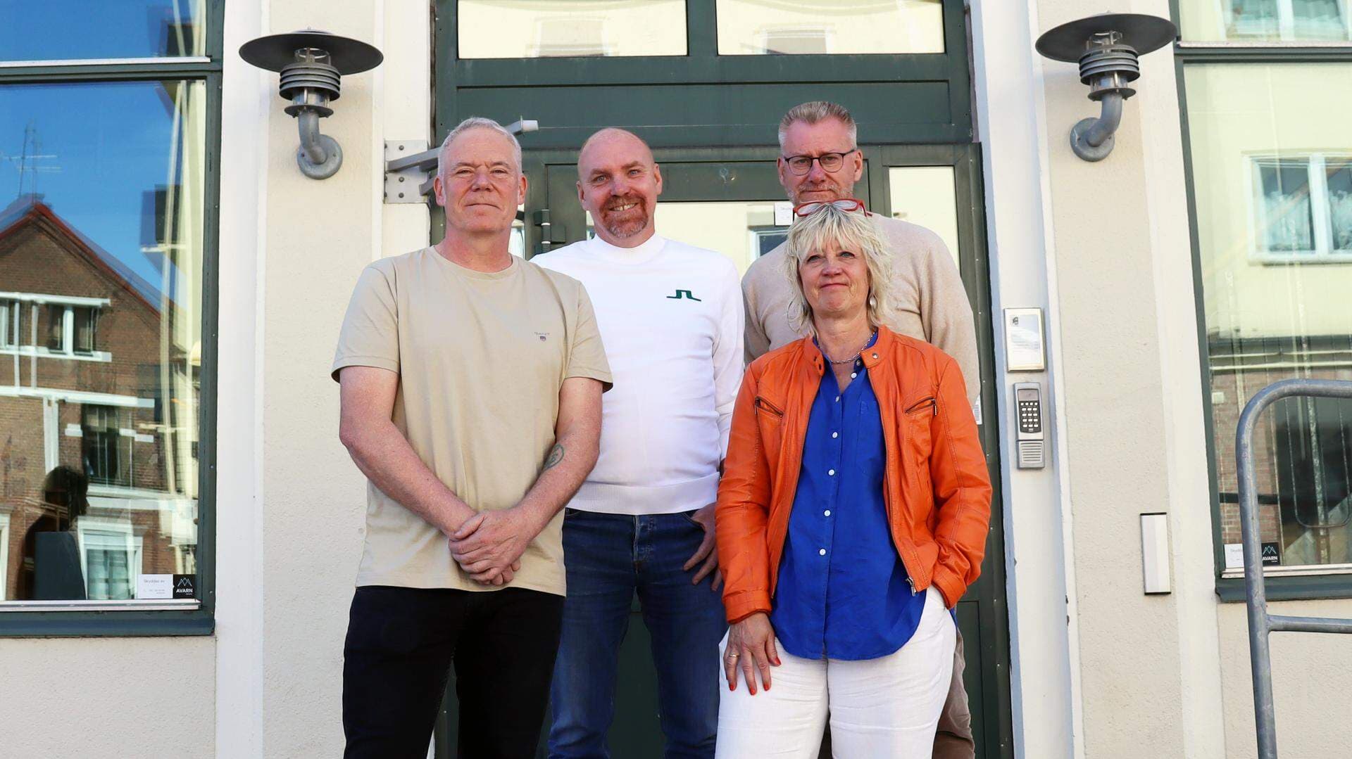Jonas Jönsson, Roger Nielsen, Peter Lindberg och Susann Cardell