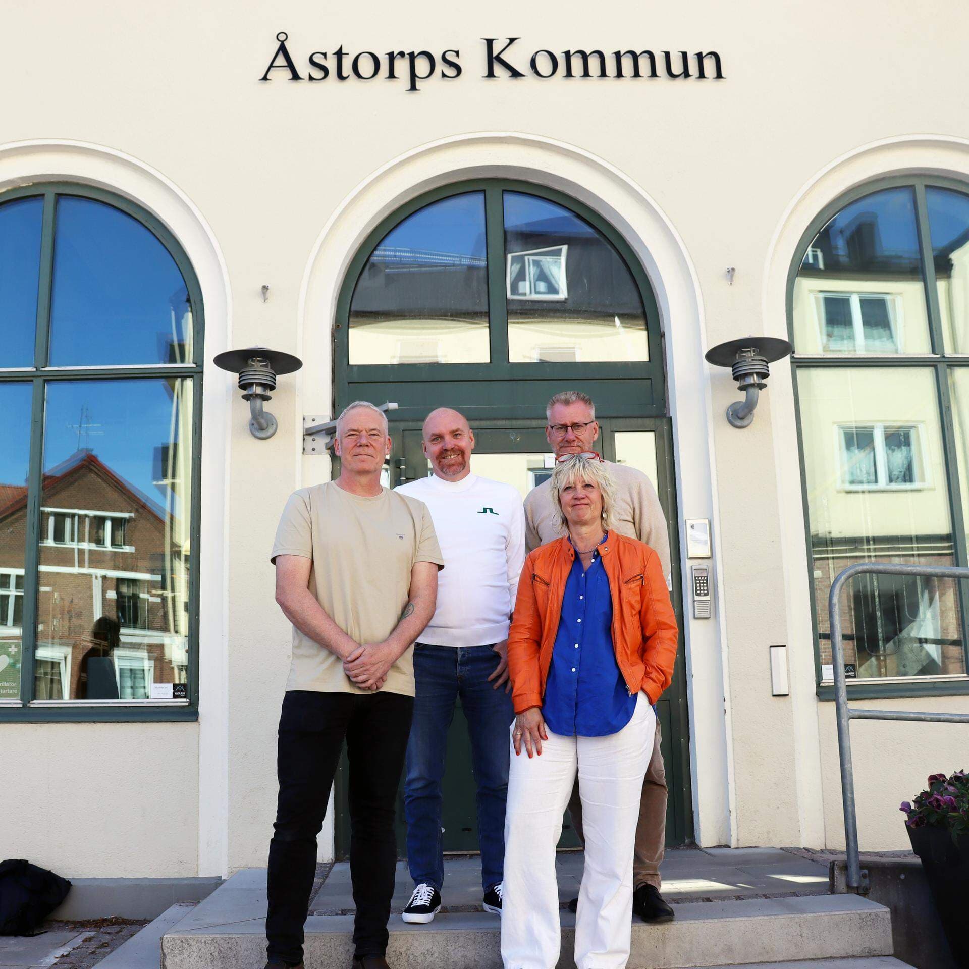 Jonas Jönsson, Roger Nielsen, Peter Lindberg och Susann Cardell