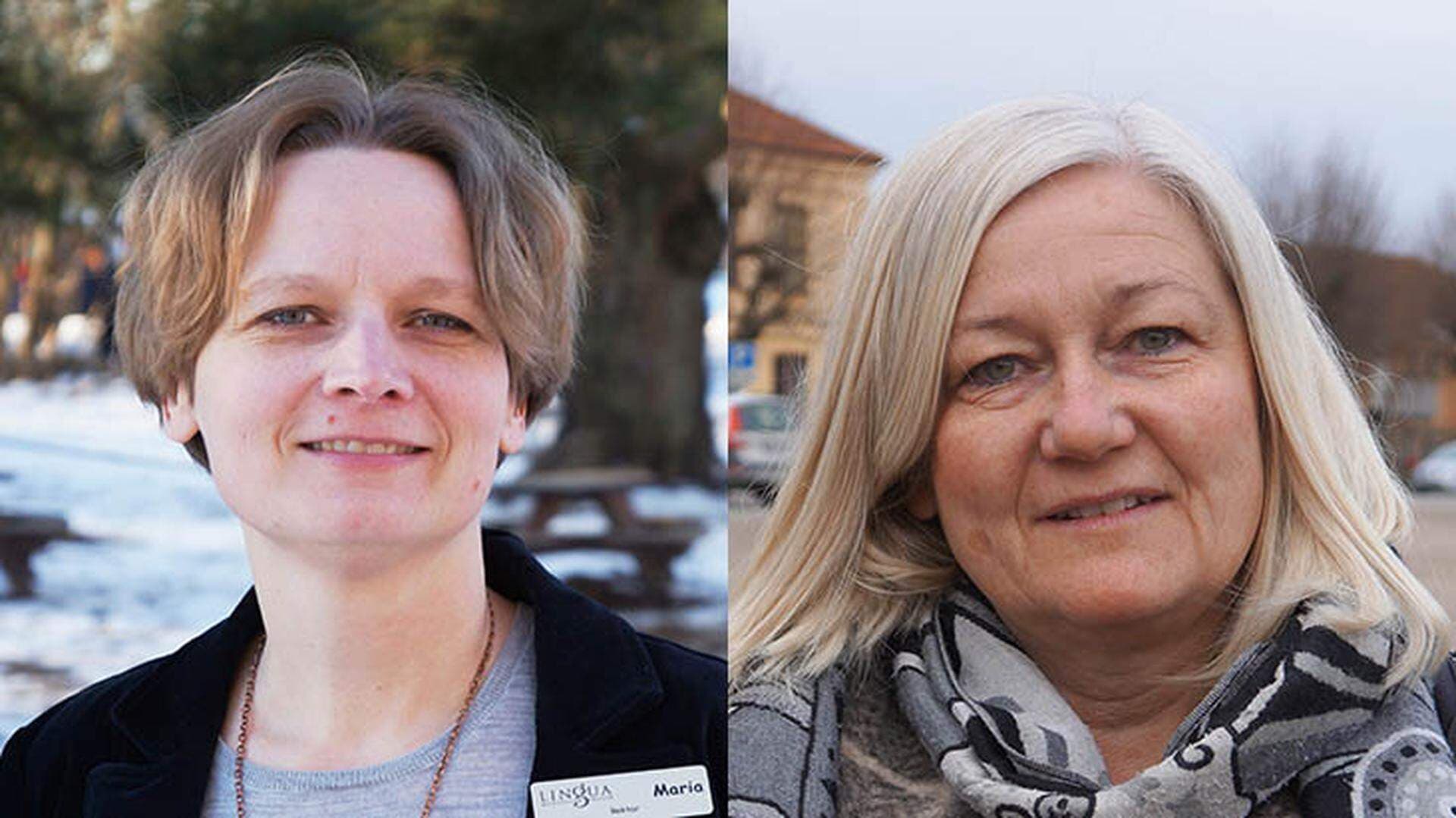 Maria Jacky och Lena Karman