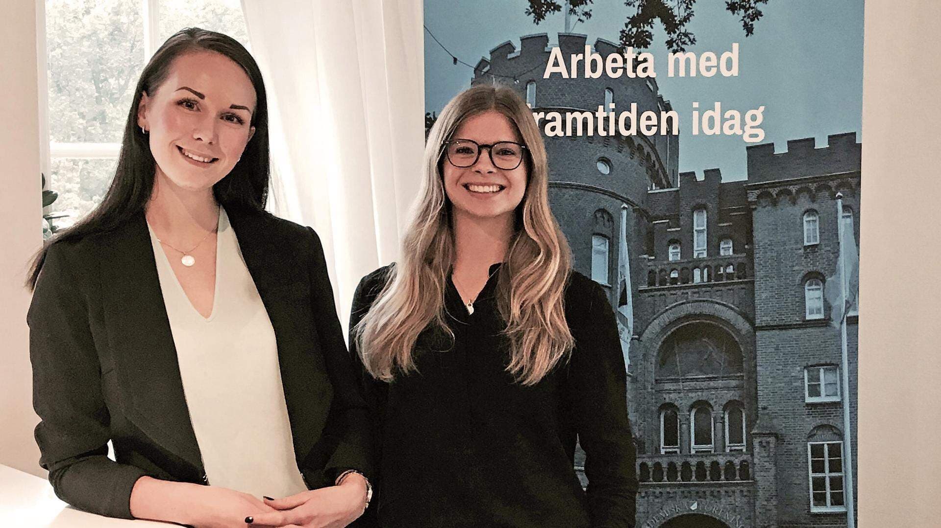 Sofie Bergdahl och Vera Håkansson