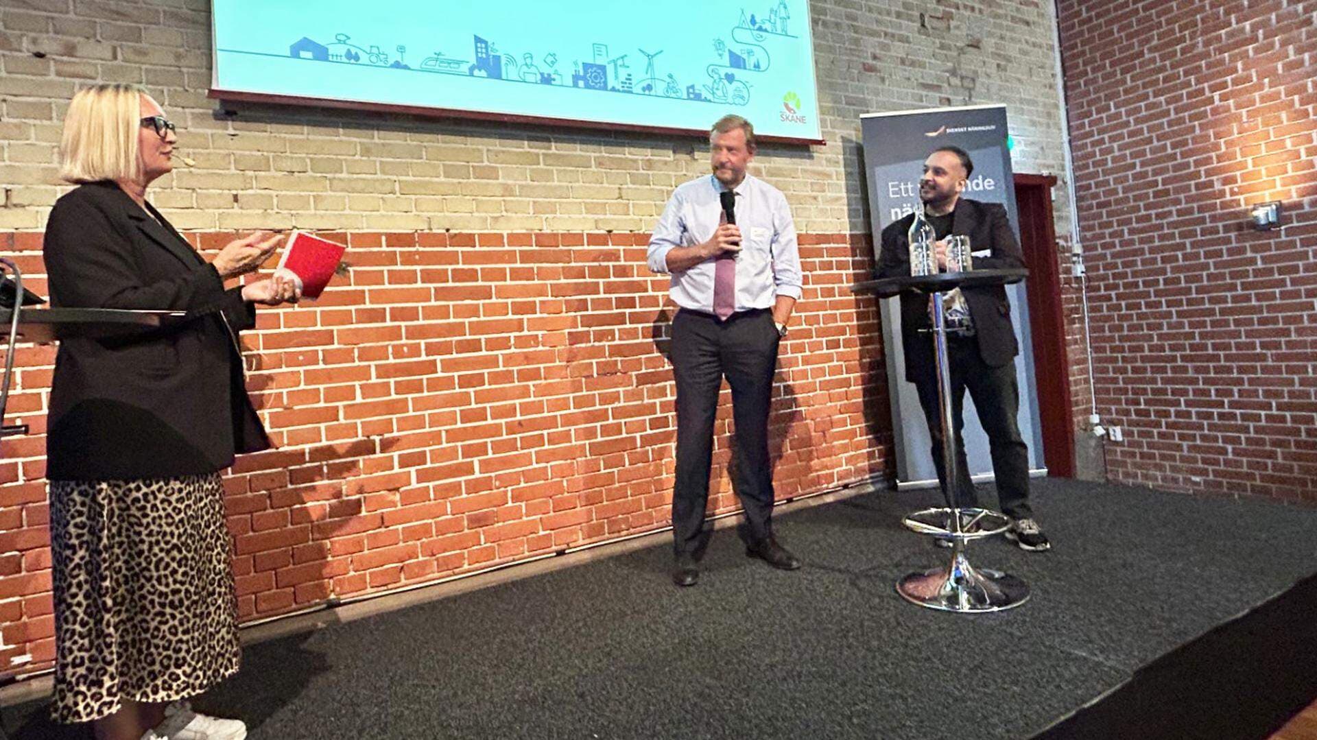 Åsa Peyron Lundqvist, Bert Westerberg och Zouhair Arabi-Eter