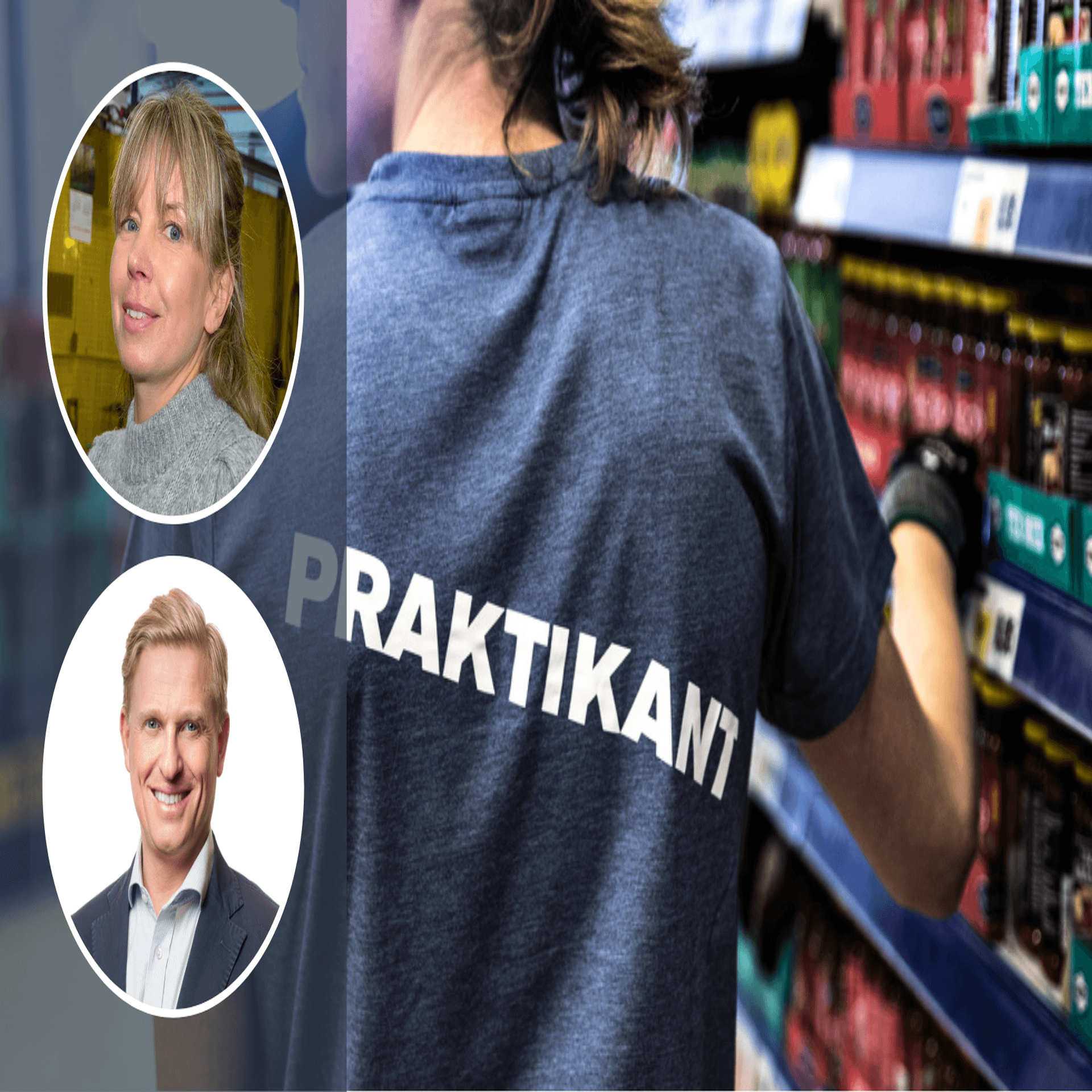 Kollage av Gustav Blix och Carina Lonhage