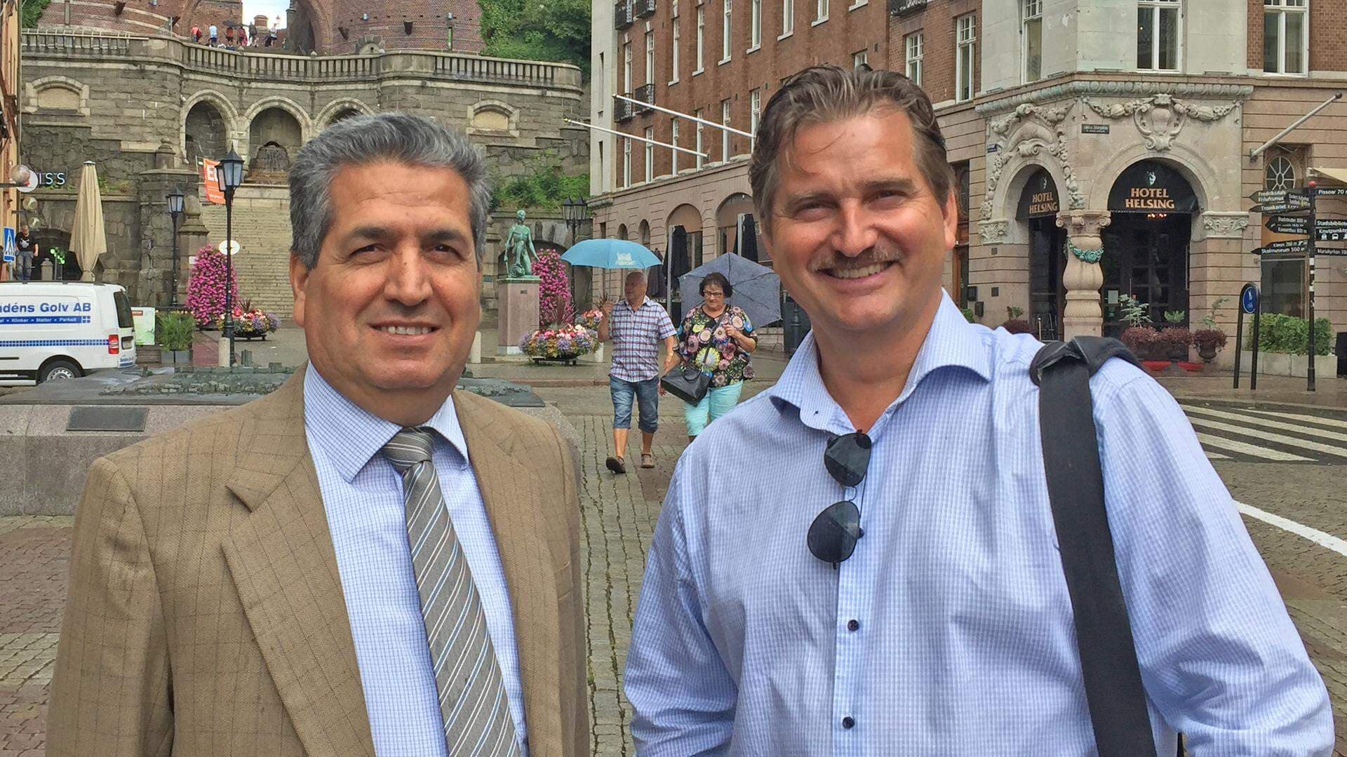 Ghassan Raja och Rolf Elmer.jpg