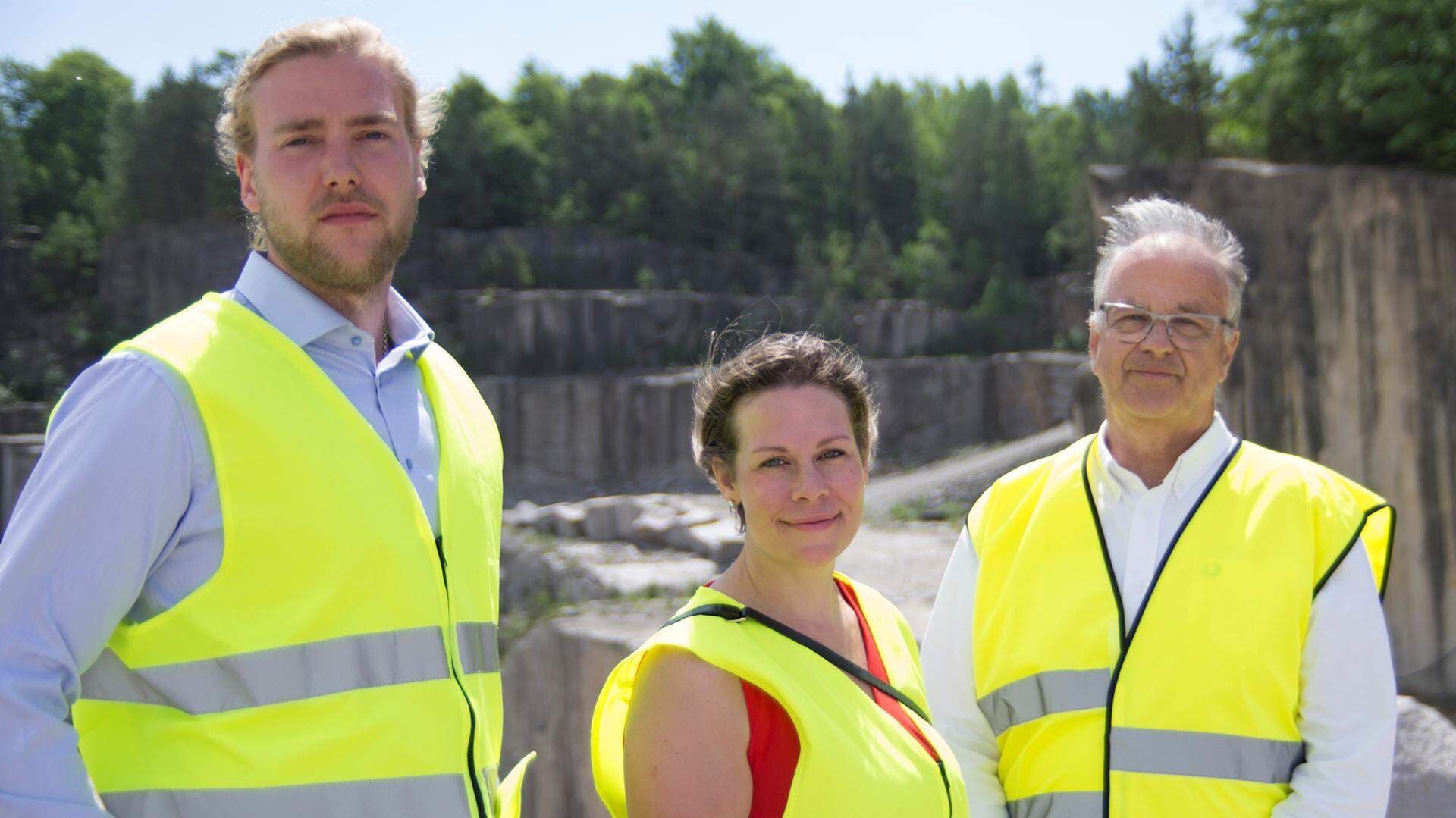 Daniel Jönsson, Maria Malmer Stenergard och Rolf Lundmark.