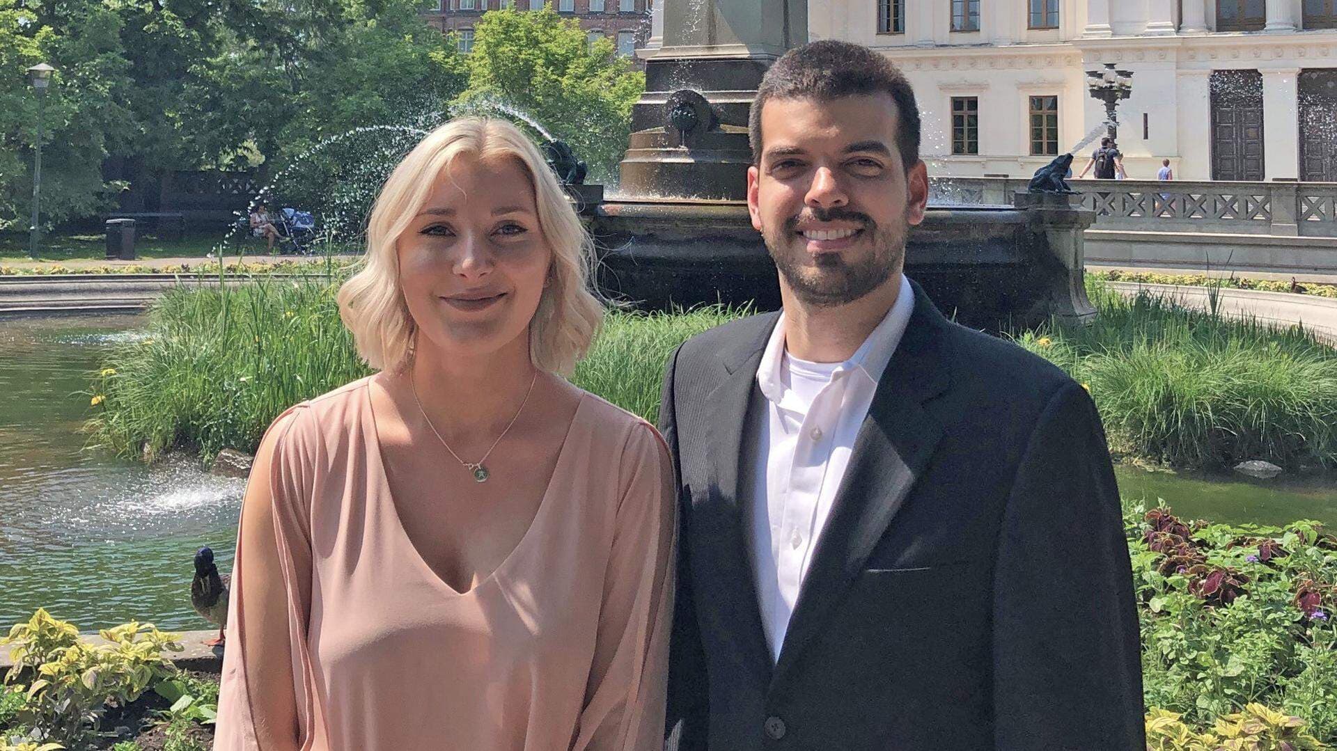 Amanda Schoenfeld och Andres Vargas