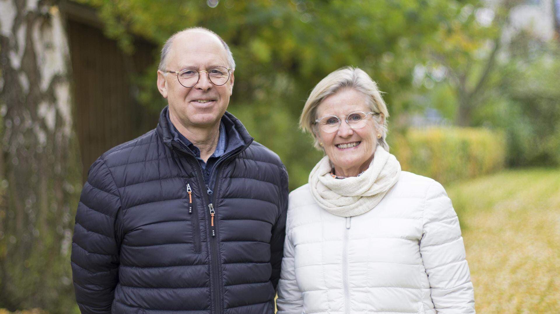 Nils Bacos och Cecilia Brunnström